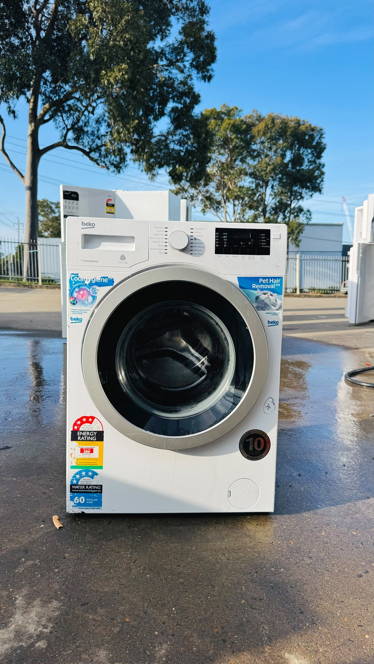 BEKO 7KGS FRONT LOADER WASHING MACHINE