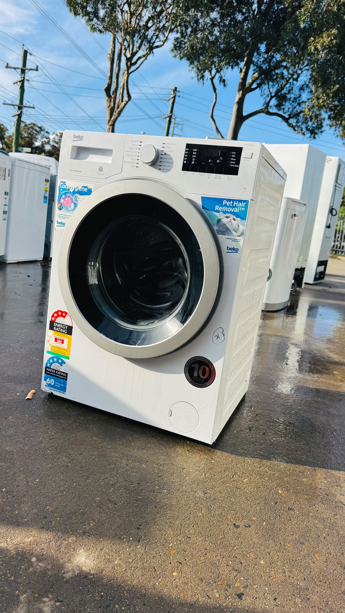 BEKO 7KGS FRONT LOADER WASHING MACHINE