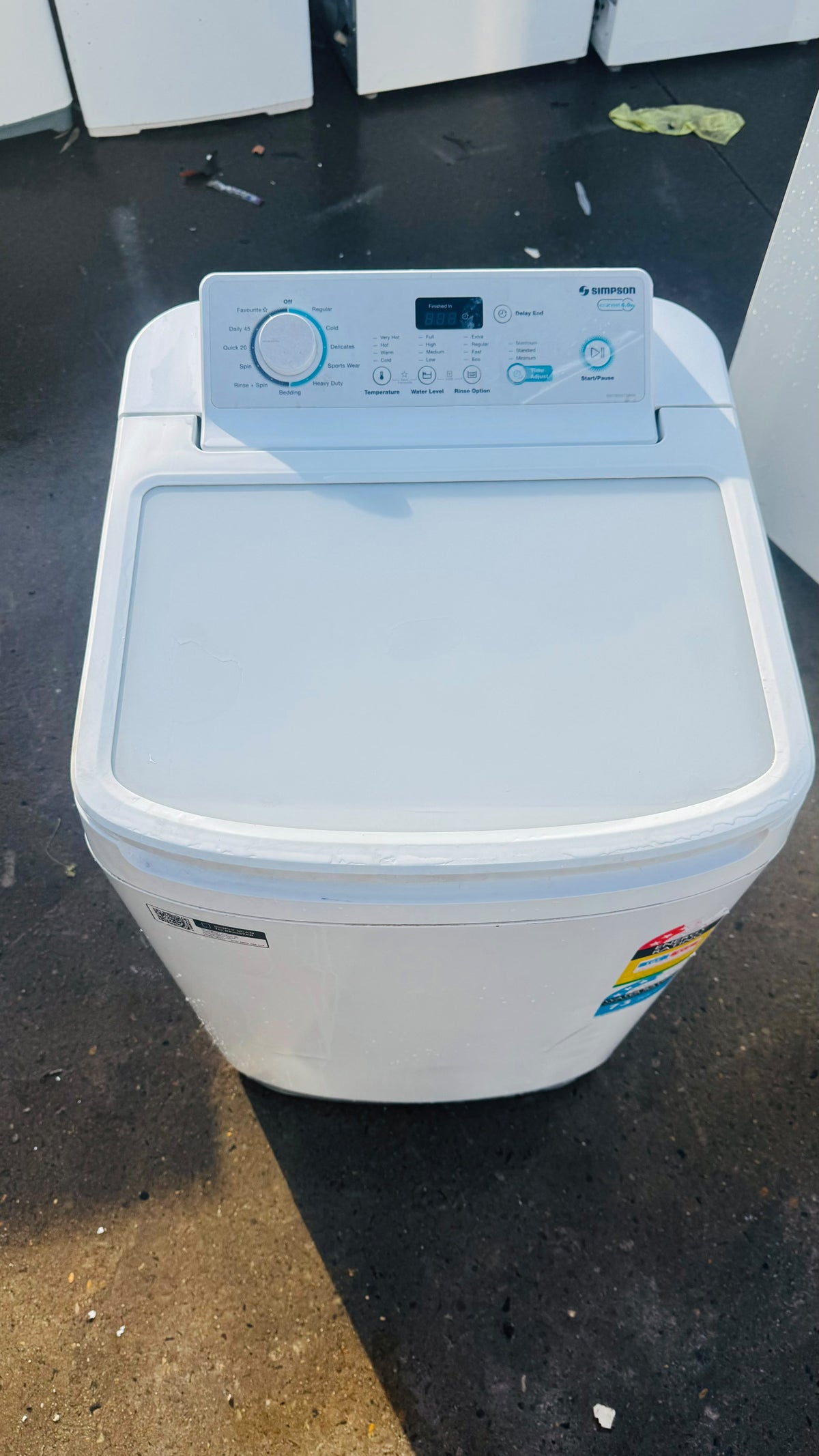 SIMPSON 6KGS TOP LOADER WASHING MACHINE