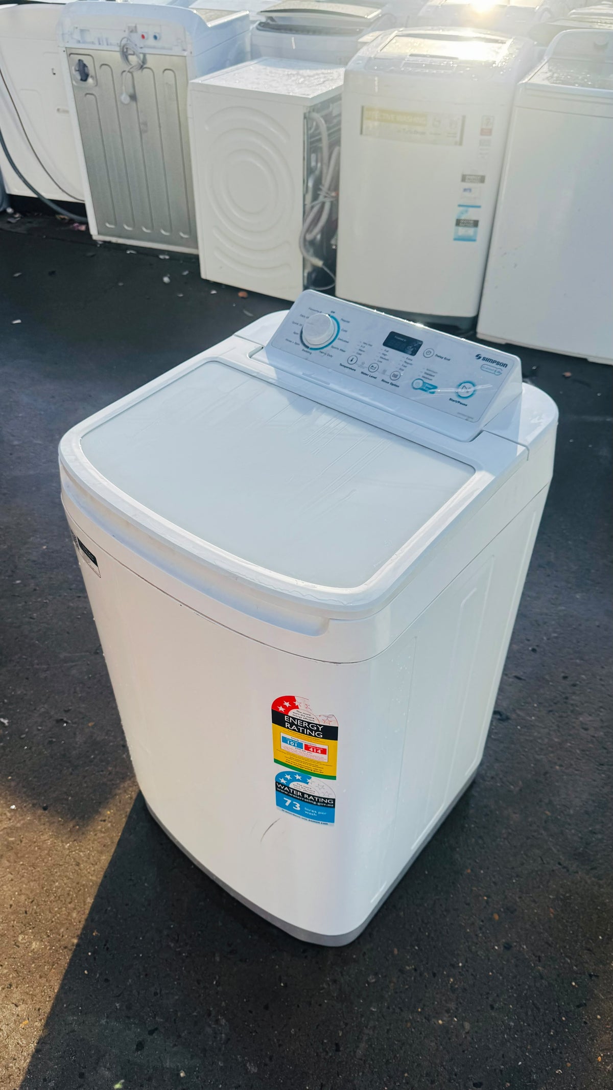 SIMPSON 6KGS TOP LOADER WASHING MACHINE