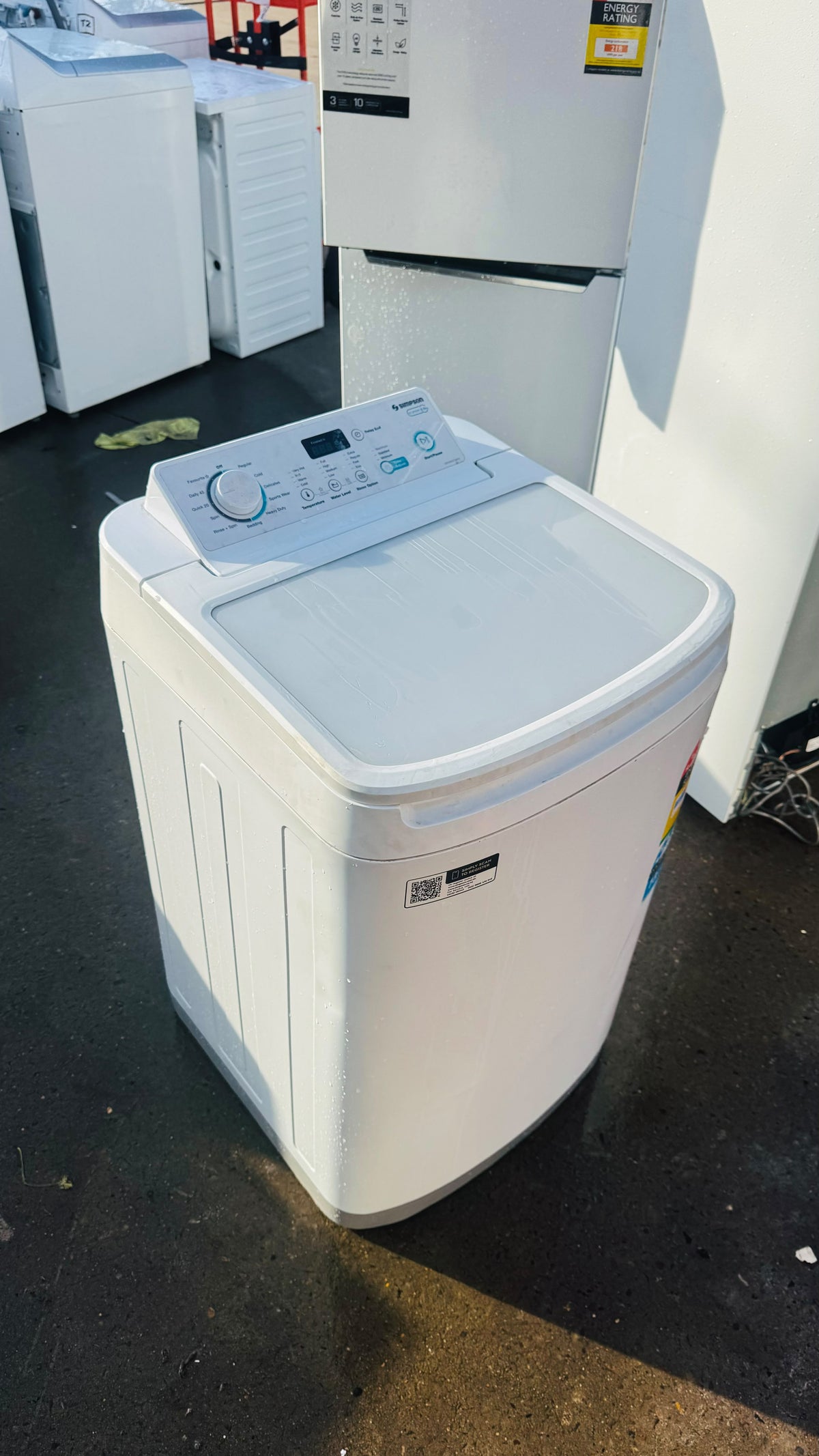 SIMPSON 6KGS TOP LOADER WASHING MACHINE