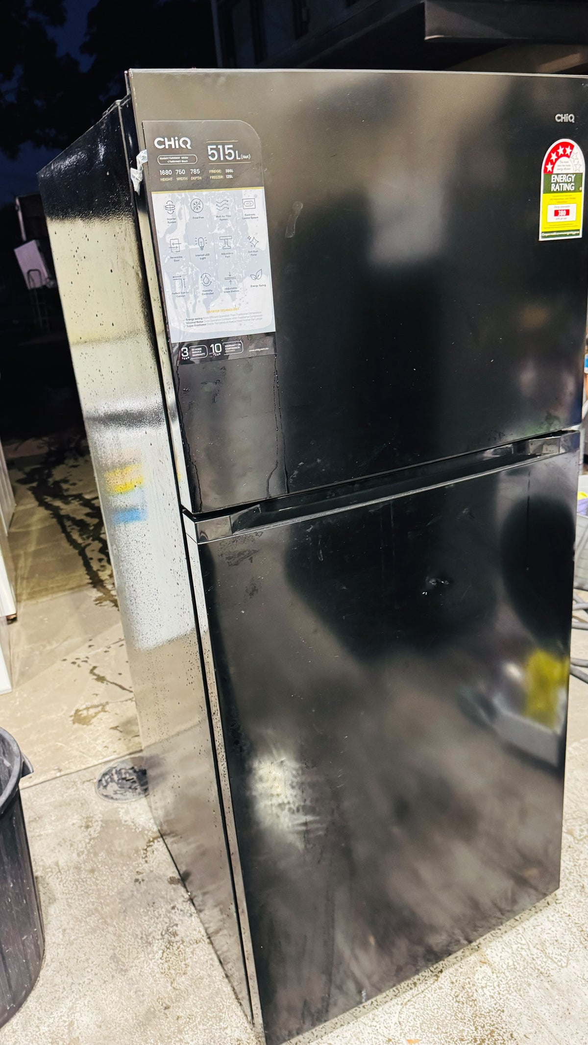 CHIQ 515 LITRES FRIDGE FREEZER