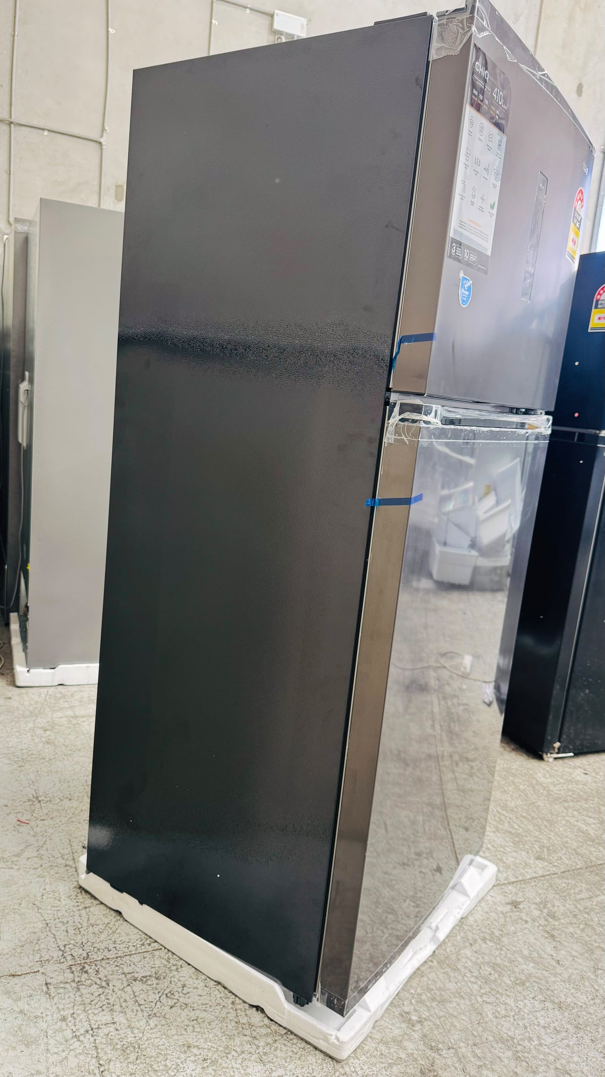 CHIQ 410 LITRES FRIDGE FREEZER