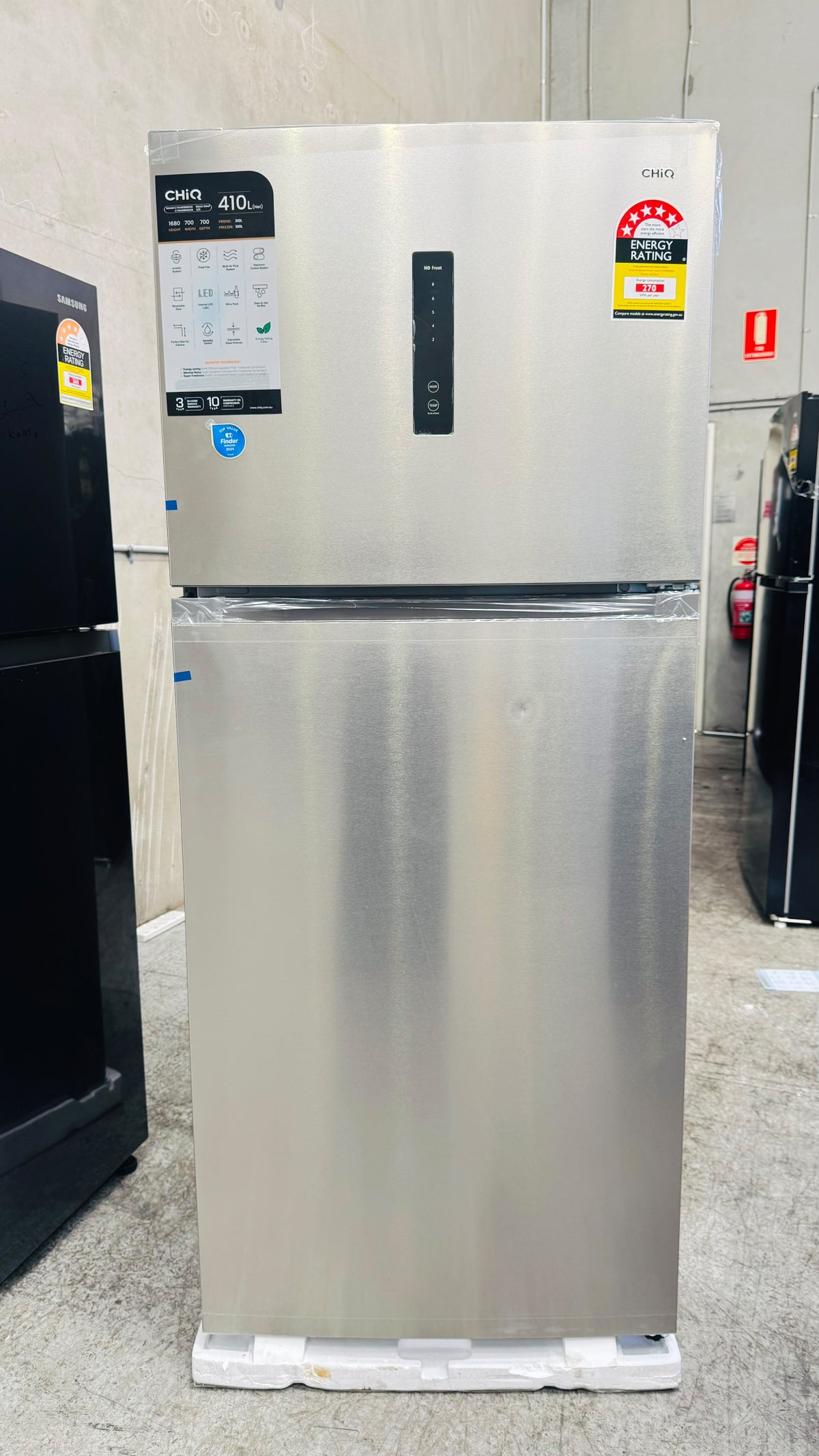 CHIQ 410 LITRES FRIDGE FREEZER