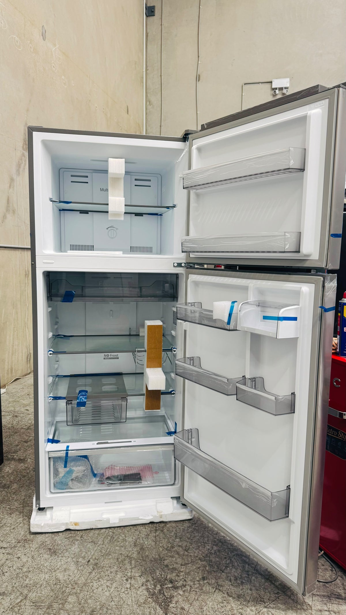 CHIQ 410 LITRES FRIDGE FREEZER