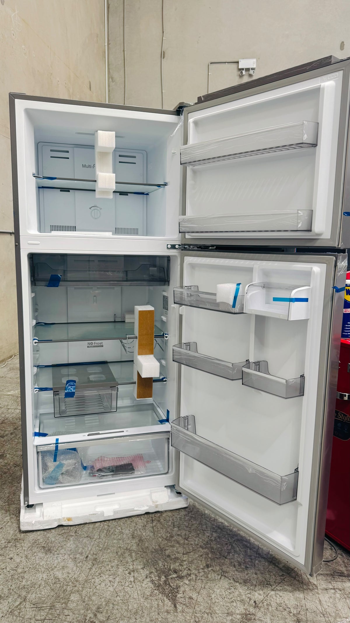 CHIQ 410 LITRES FRIDGE FREEZER