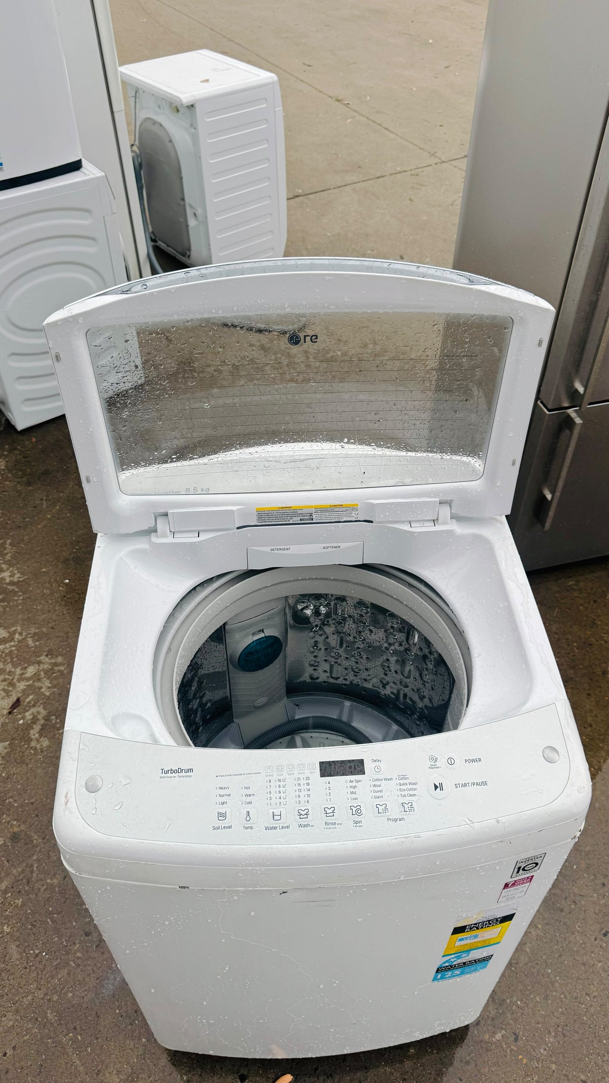 LG 8.5KGS TOP LOADER WASHING MACHINE