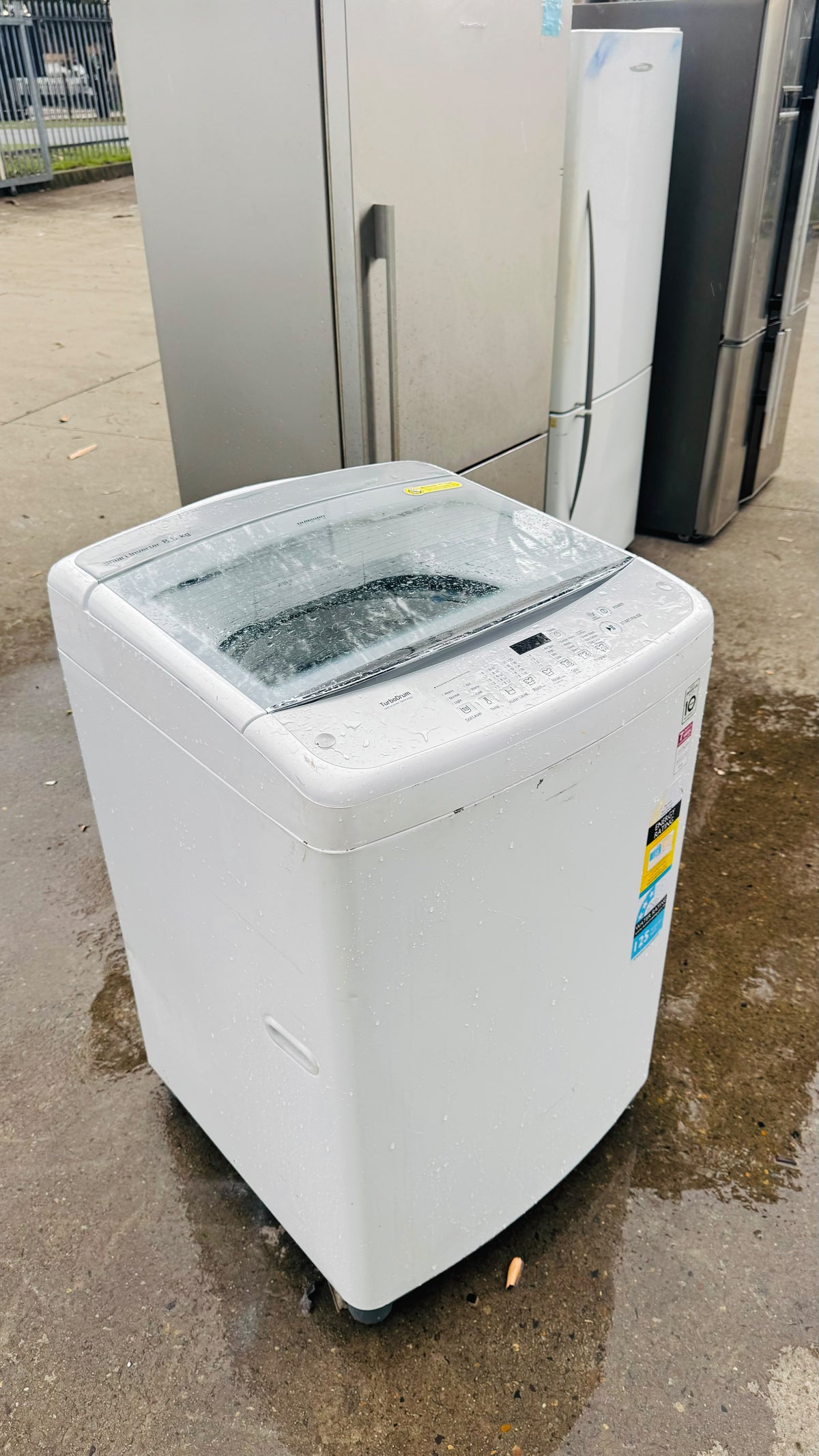 LG 8.5KGS TOP LOADER WASHING MACHINE