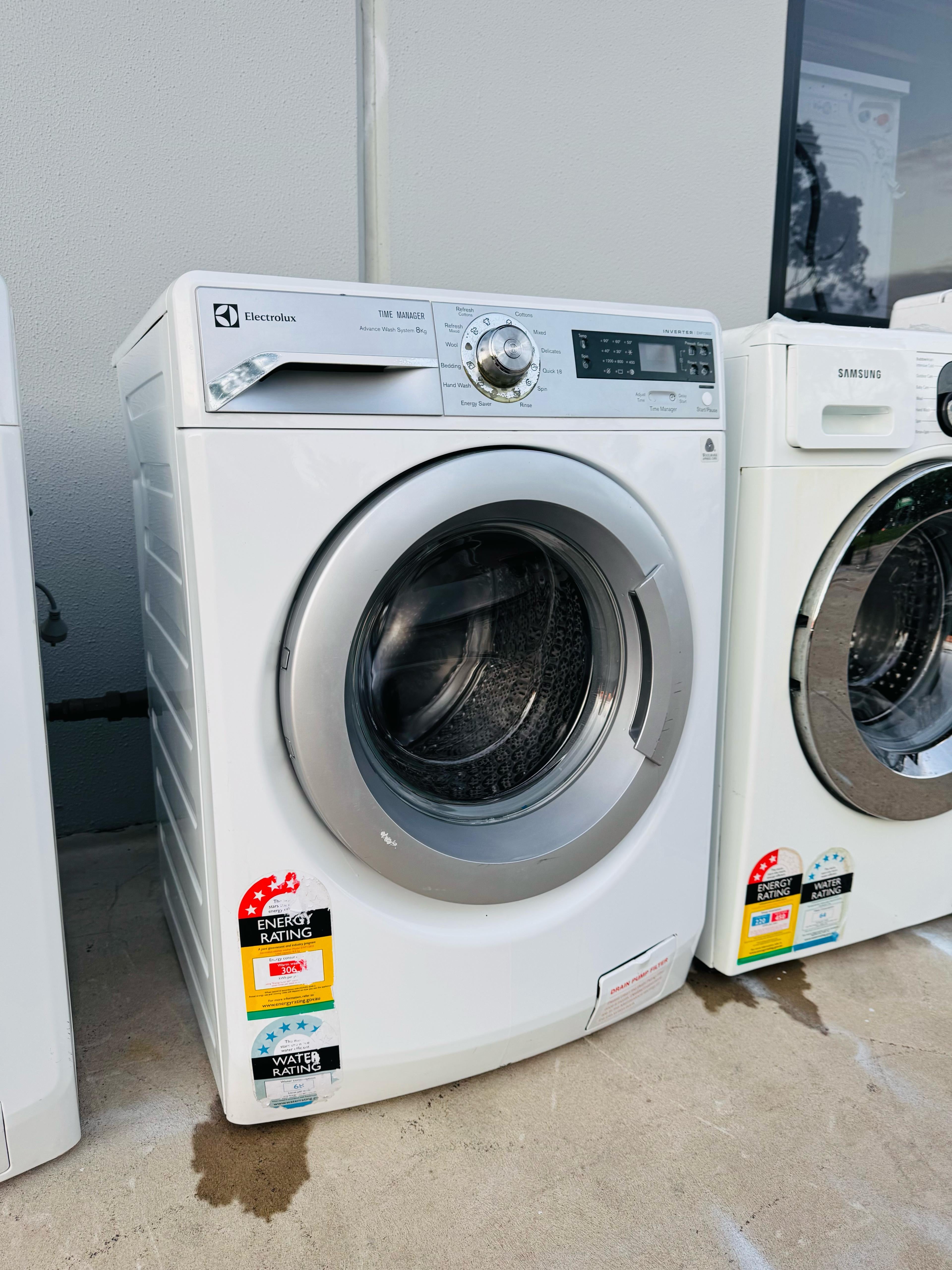 **ELECTROLUX 8 KGS FRONT LOADER WASHING MACHINE** ✅