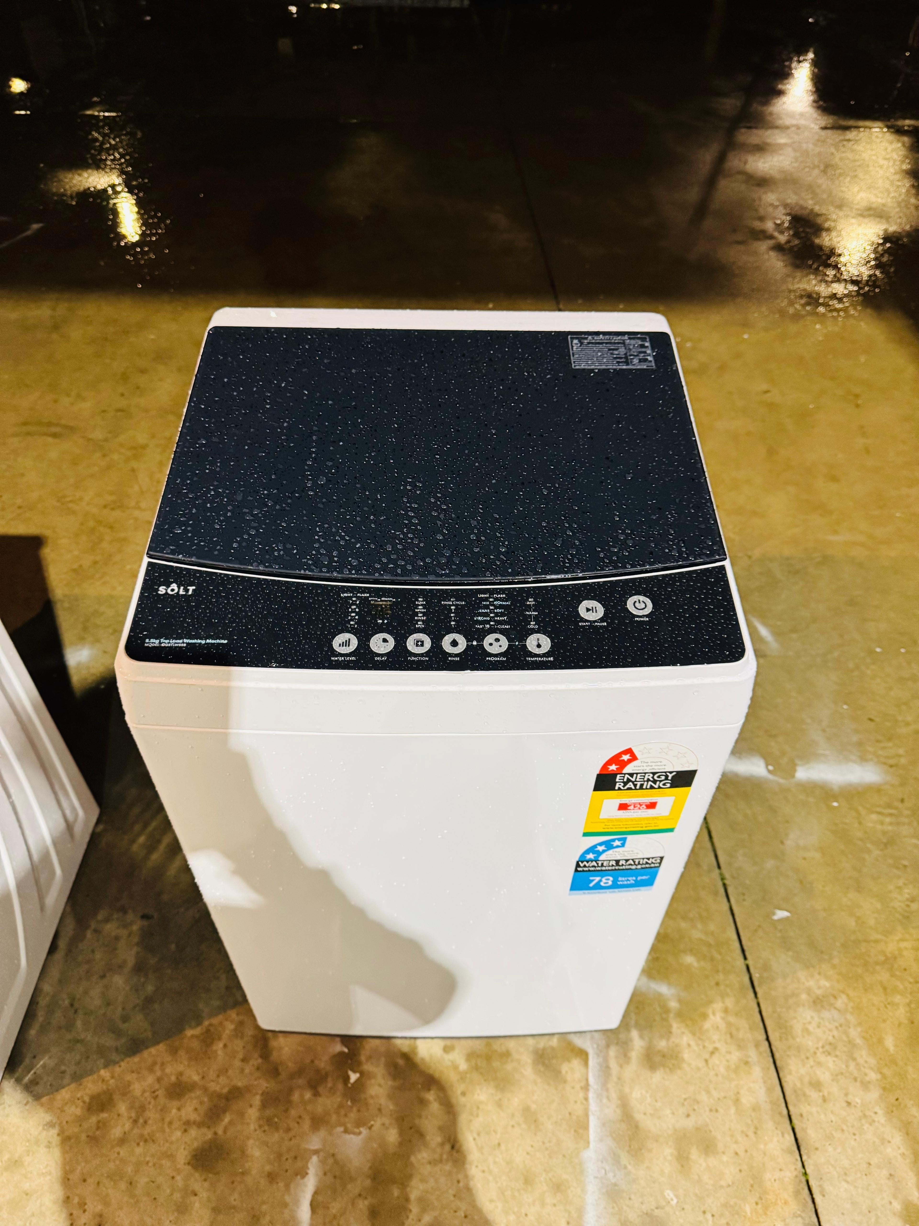 **SOLT 5.5KGS TOP LOADER WASHING MACHINE** ✅