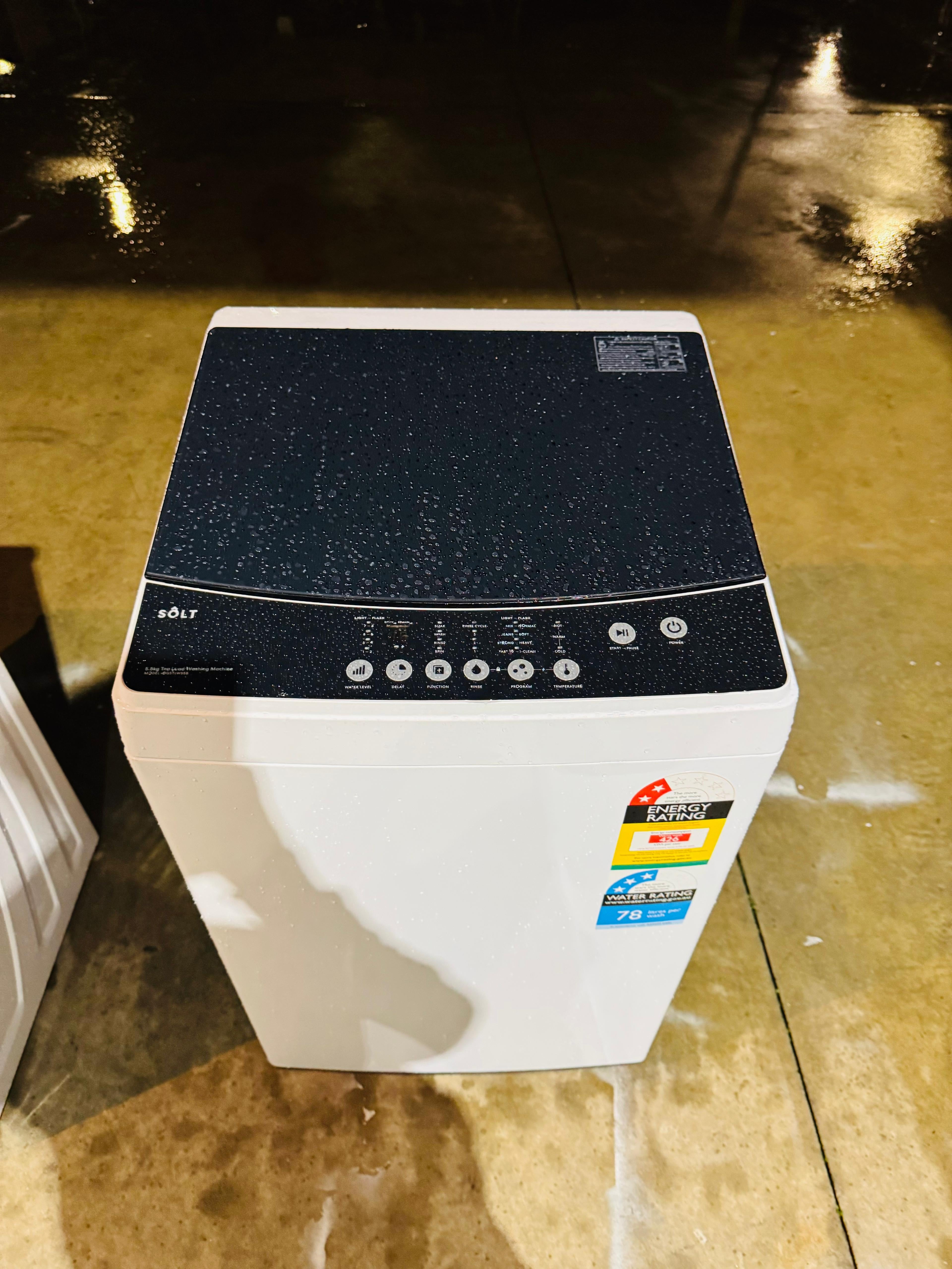 **SOLT 5.5KGS TOP LOADER WASHING MACHINE** ✅