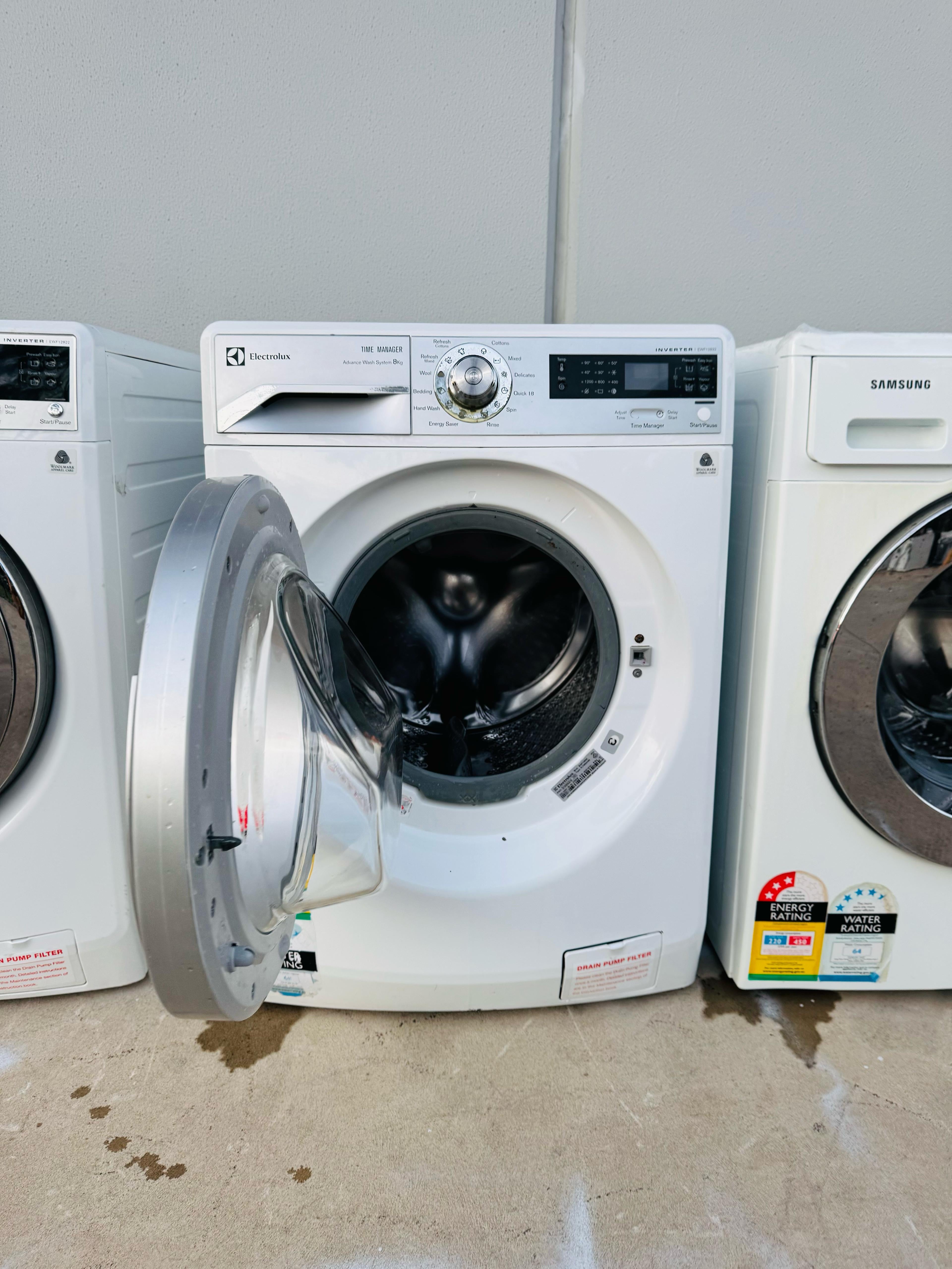 **ELECTROLUX 8 KGS FRONT LOADER WASHING MACHINE** ✅
