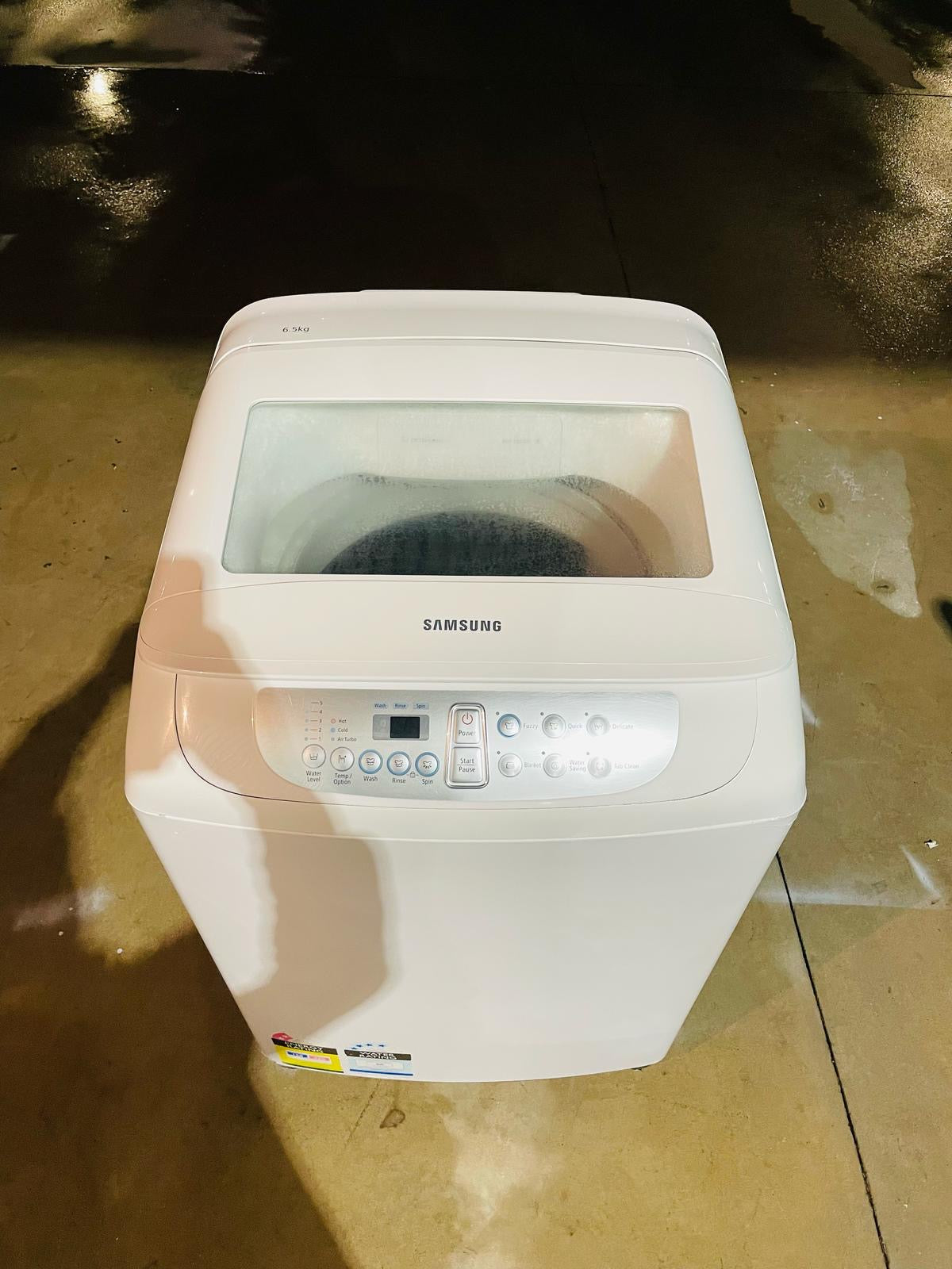 **SAMSUNG 6.5 KGS TOP LOADER WASHING MACHINE**✅
