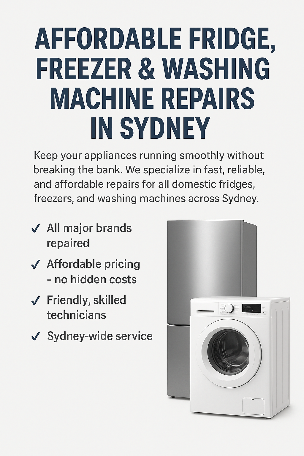 WASHING MACHINE REPAIRS