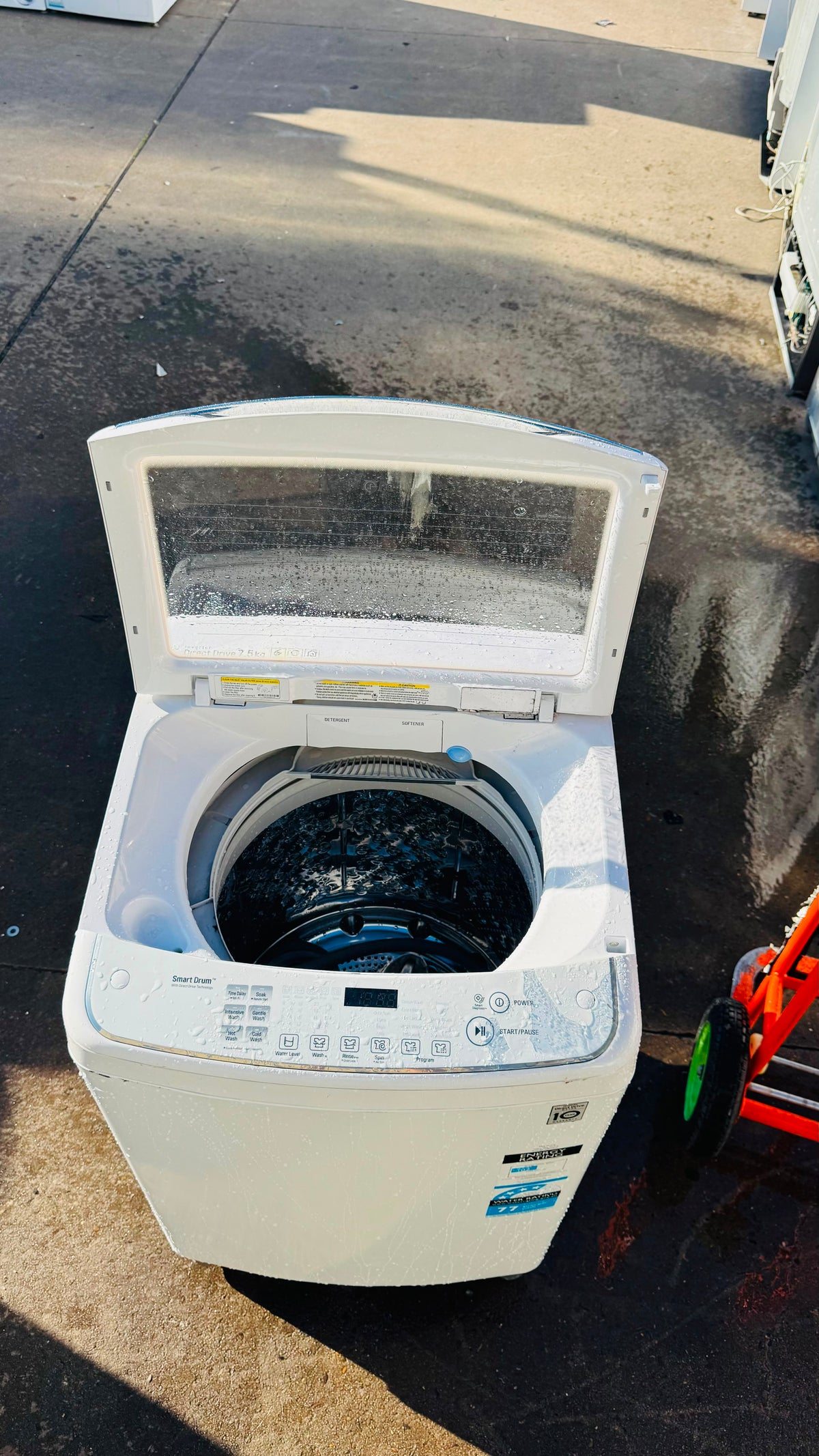 LG 7.5KGS TOP LOADER WASHING MACHINE