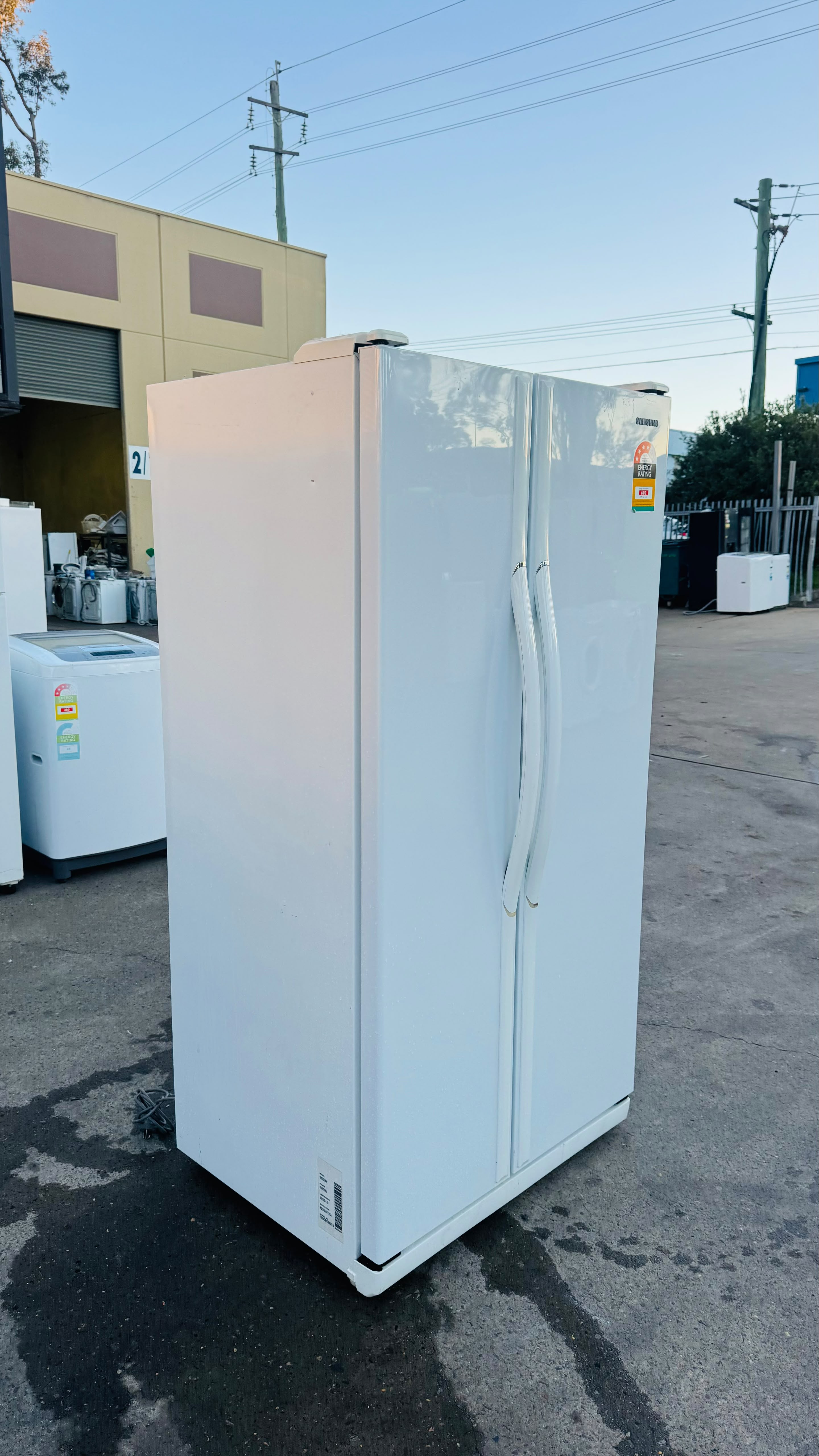 SAMSUNG 535 LITRES SIDE BY SIDE DOOR FRIDGE FREEZER