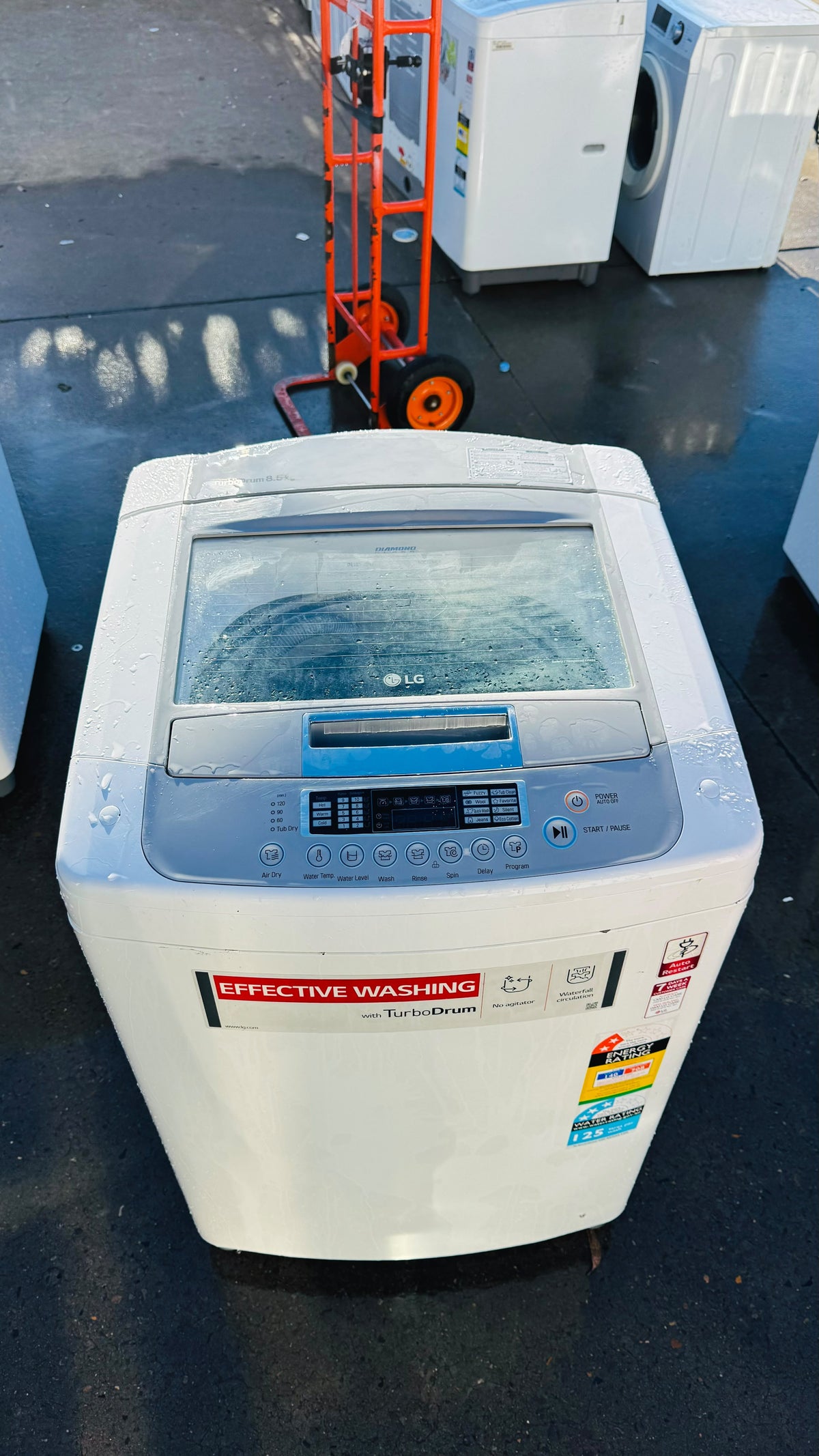 LG 8.5KGS TOP LOADER WASHING MACHINE