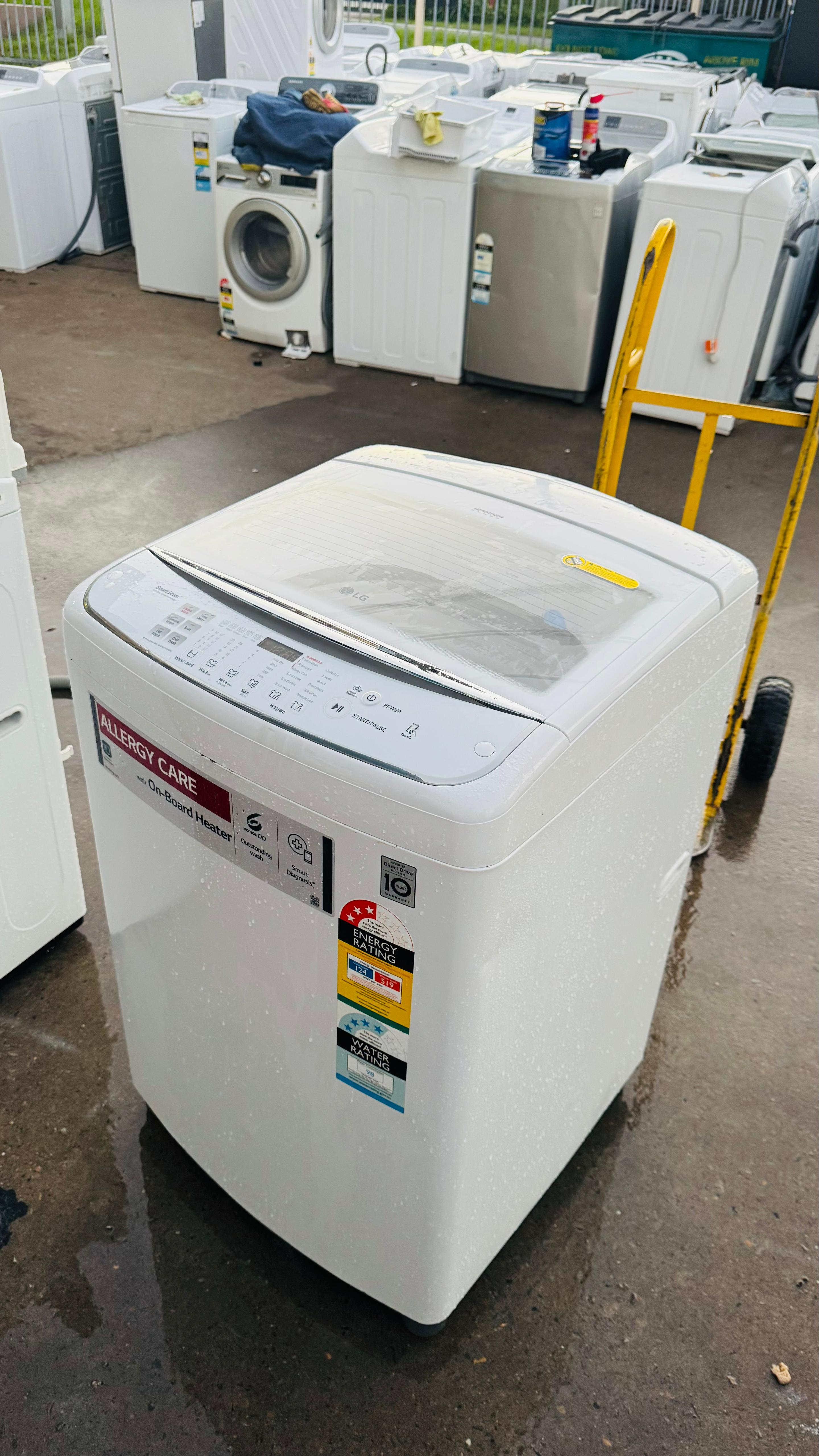 LG 9.5KGS TOP LOADER WASHING MACHINE
