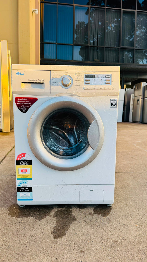 LG 7KGS FRONT LOADER WASHING MACHINE