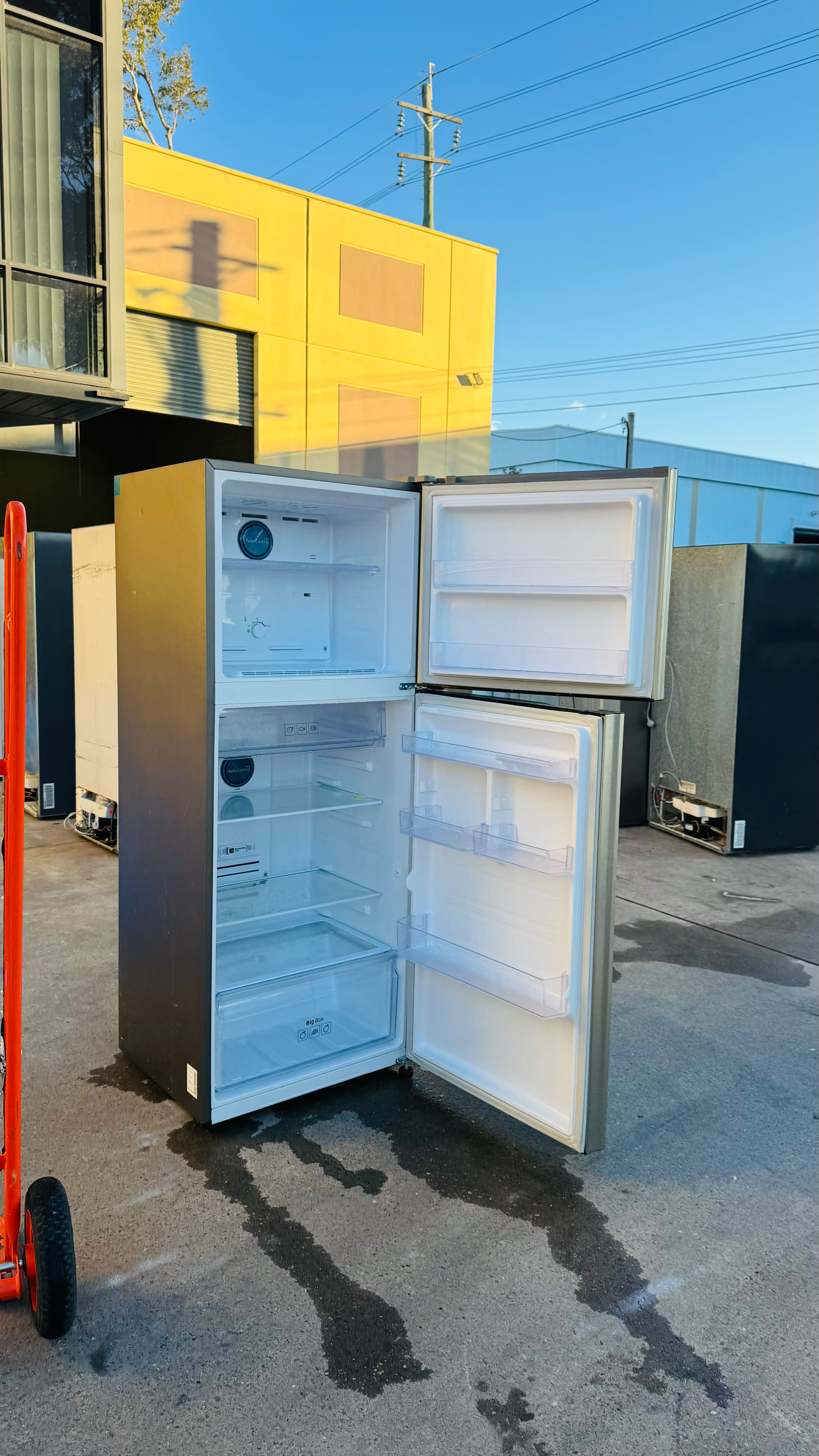 SAMSUNG 400 LITRES FRIDGE FREEZER