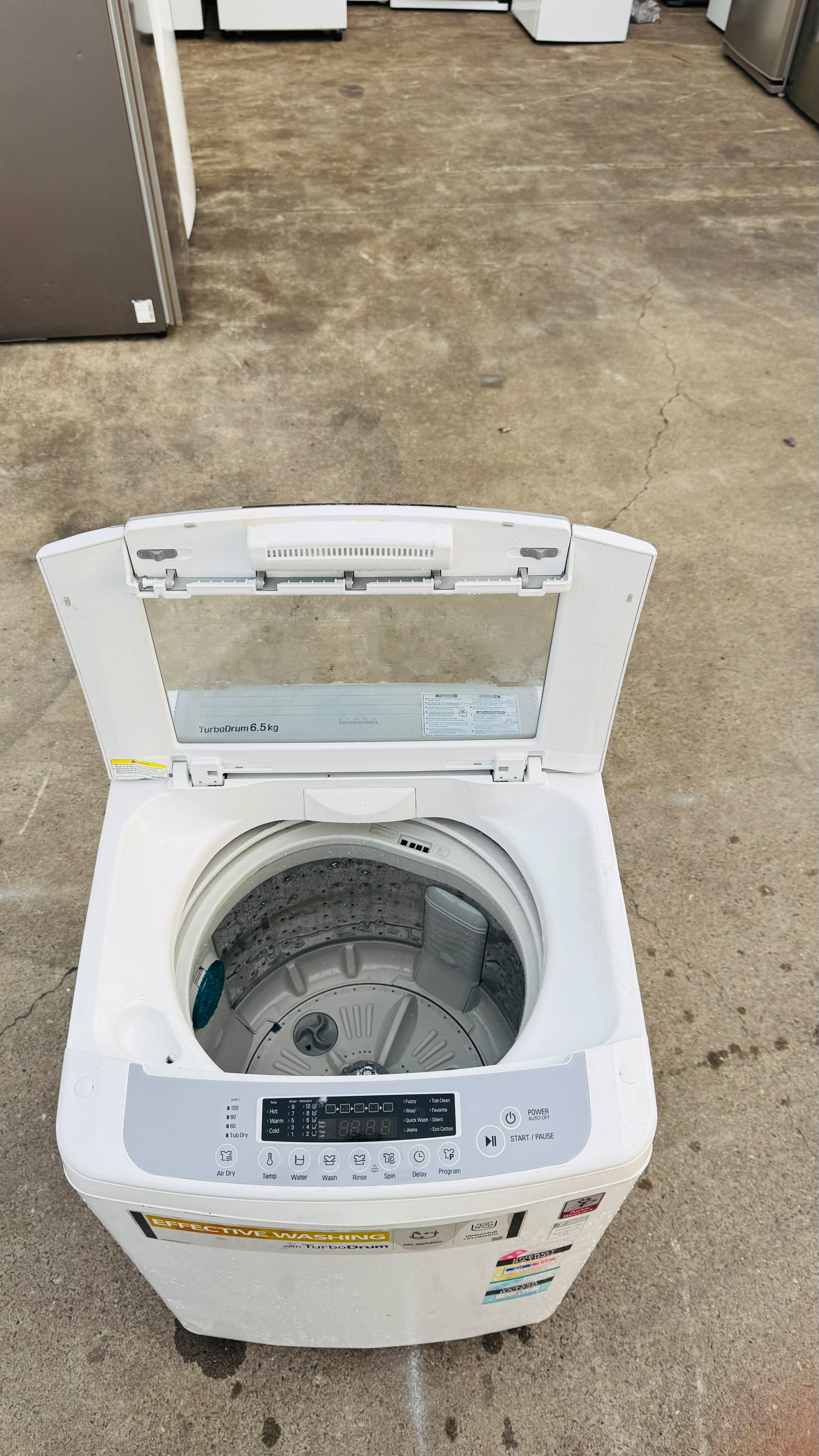 LG 6.5KGS TOP LOADER WASHING MACHINE
