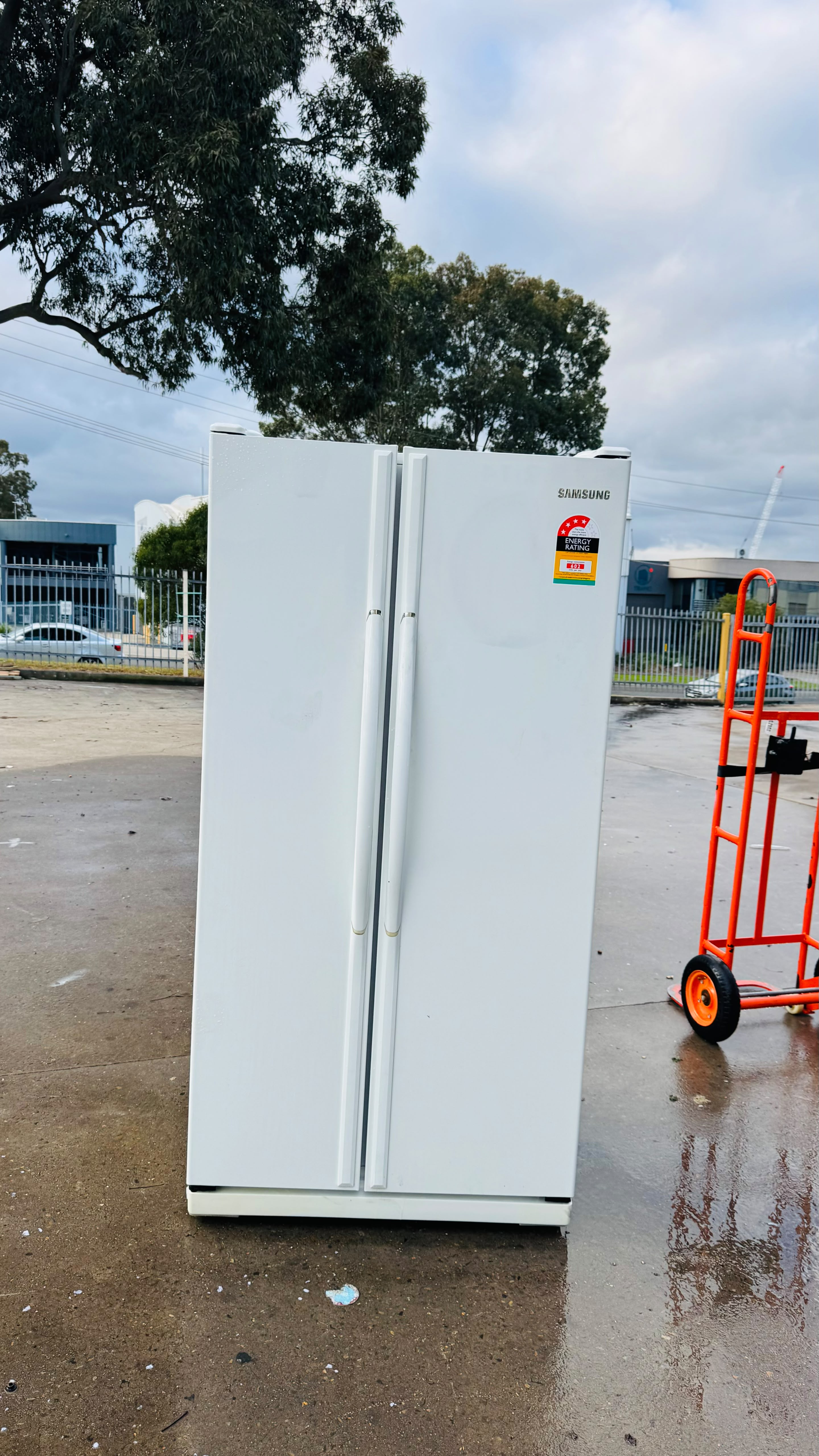 SAMSUNG 535 LITRES SIDE BY SIDE DOOR FRIDGE FREEZER