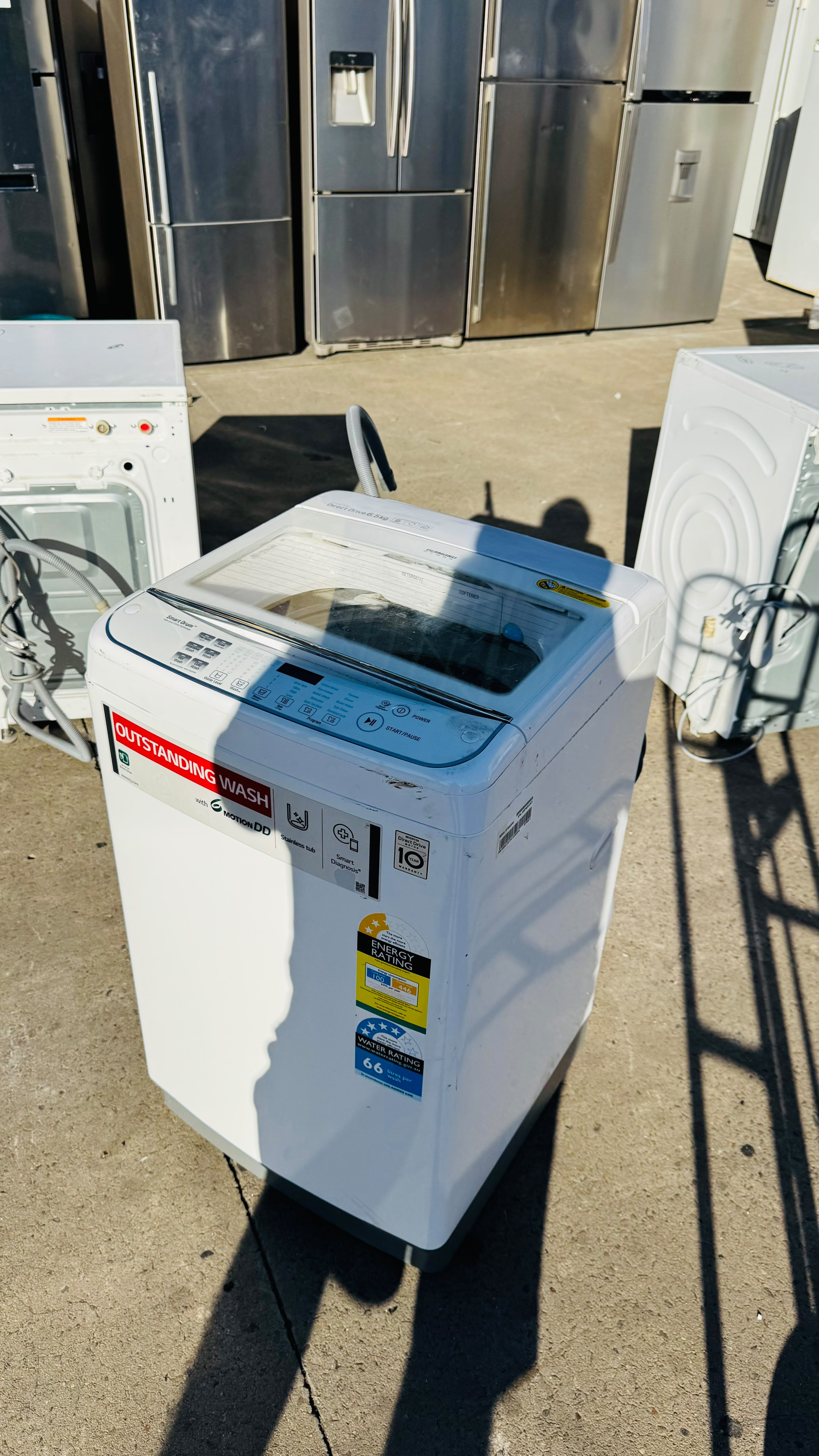 LG 6.5KGS TOP LOADER WASHING MACHINE