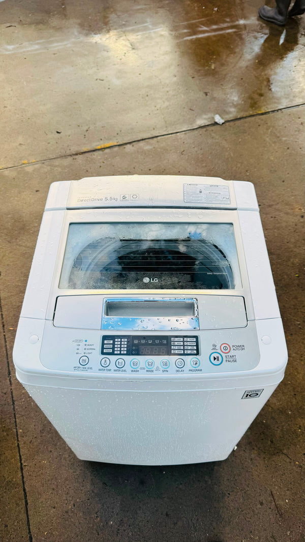LG 5.5KGS TOP LOADER WASHING MACHINE