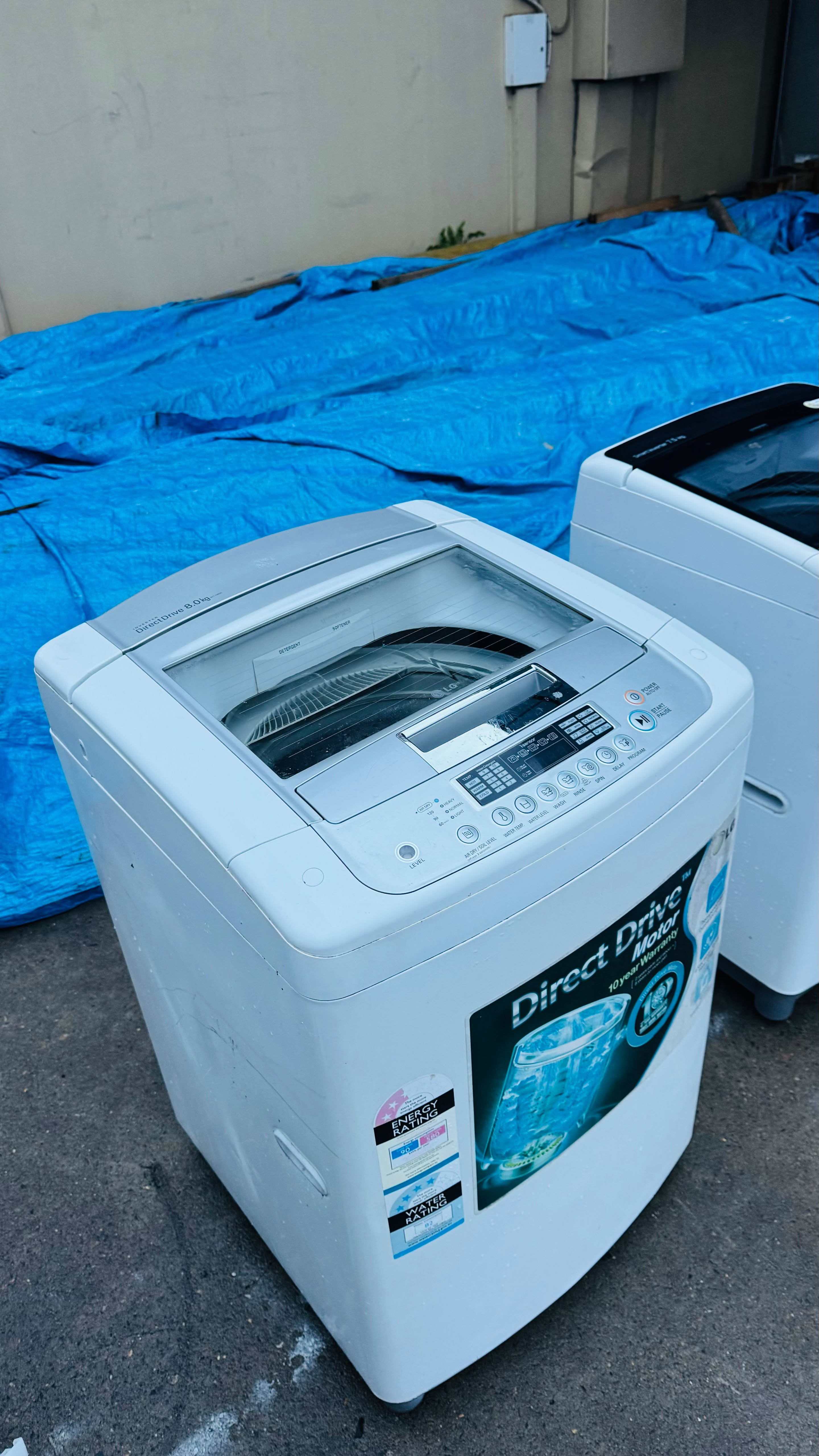 LG 8KGS TOP LOADER WASHING MACHINE