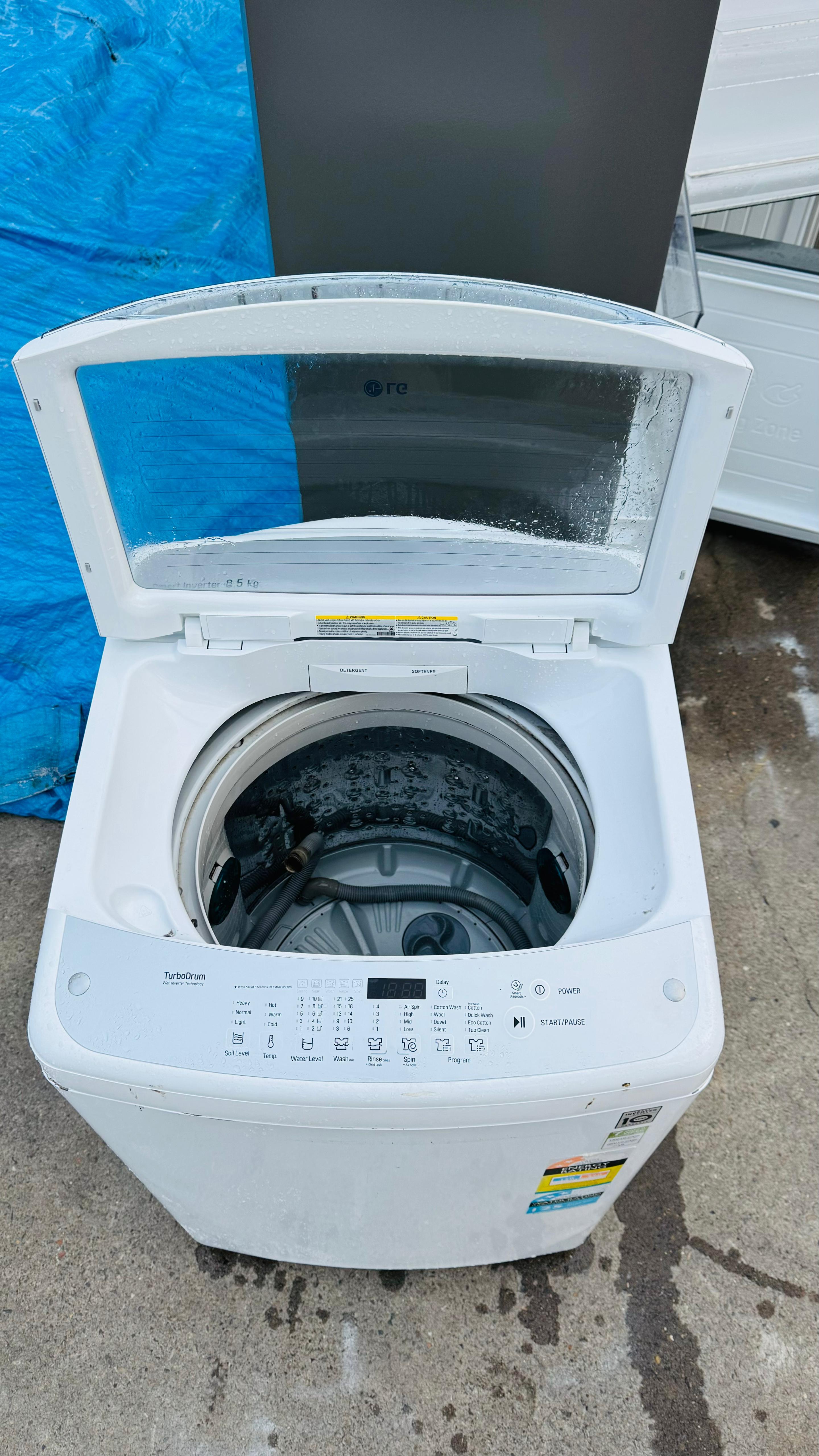 LG 8.5KGS TOP LOADER WASHING MACHINE