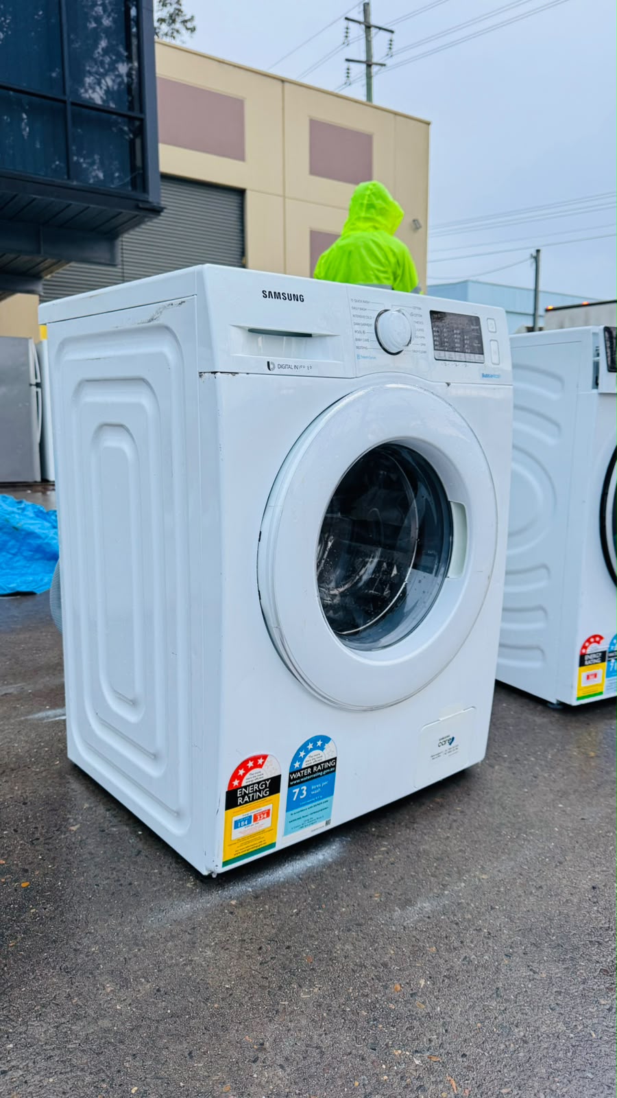 SAMSUNG 8.5KGS FRONT LOADER WASHING MACHINE
