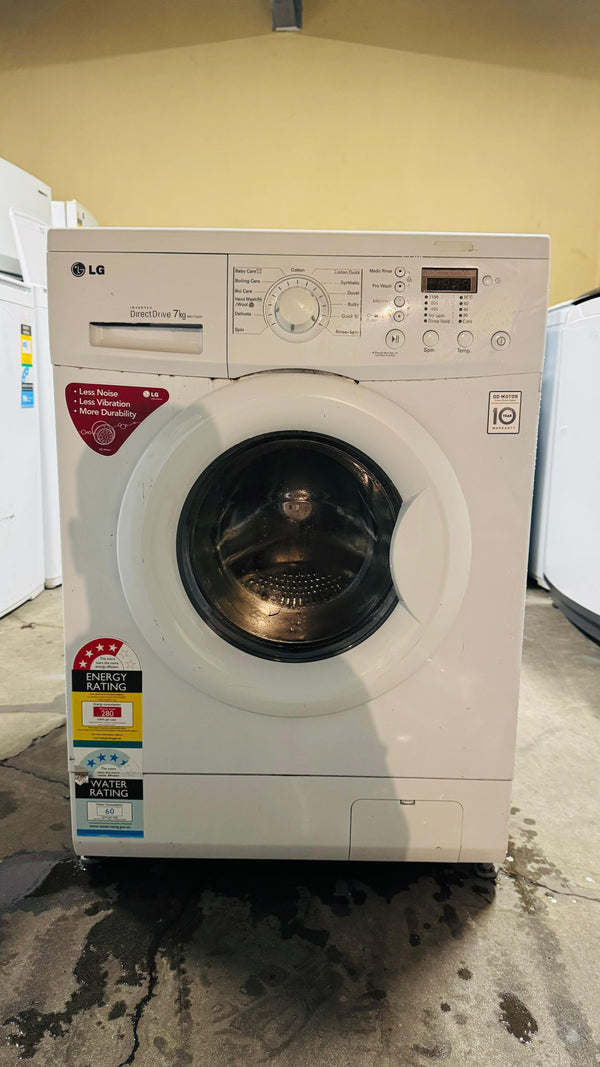 LG 7KGS FRONT LOADER WASHING MACHINE