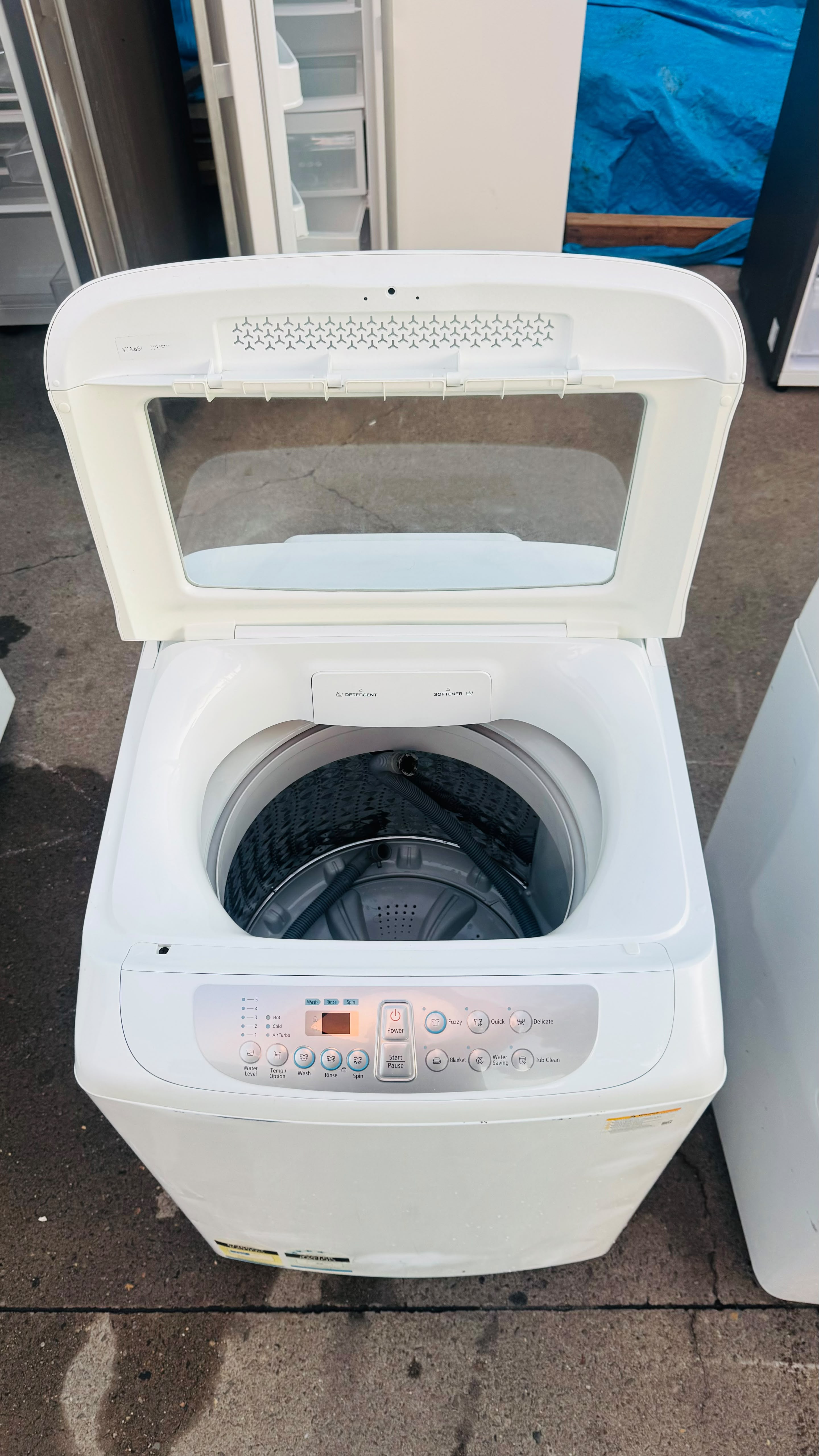 SAMSUNG 6.5KGS TOP LOADER WASHING MACHINE