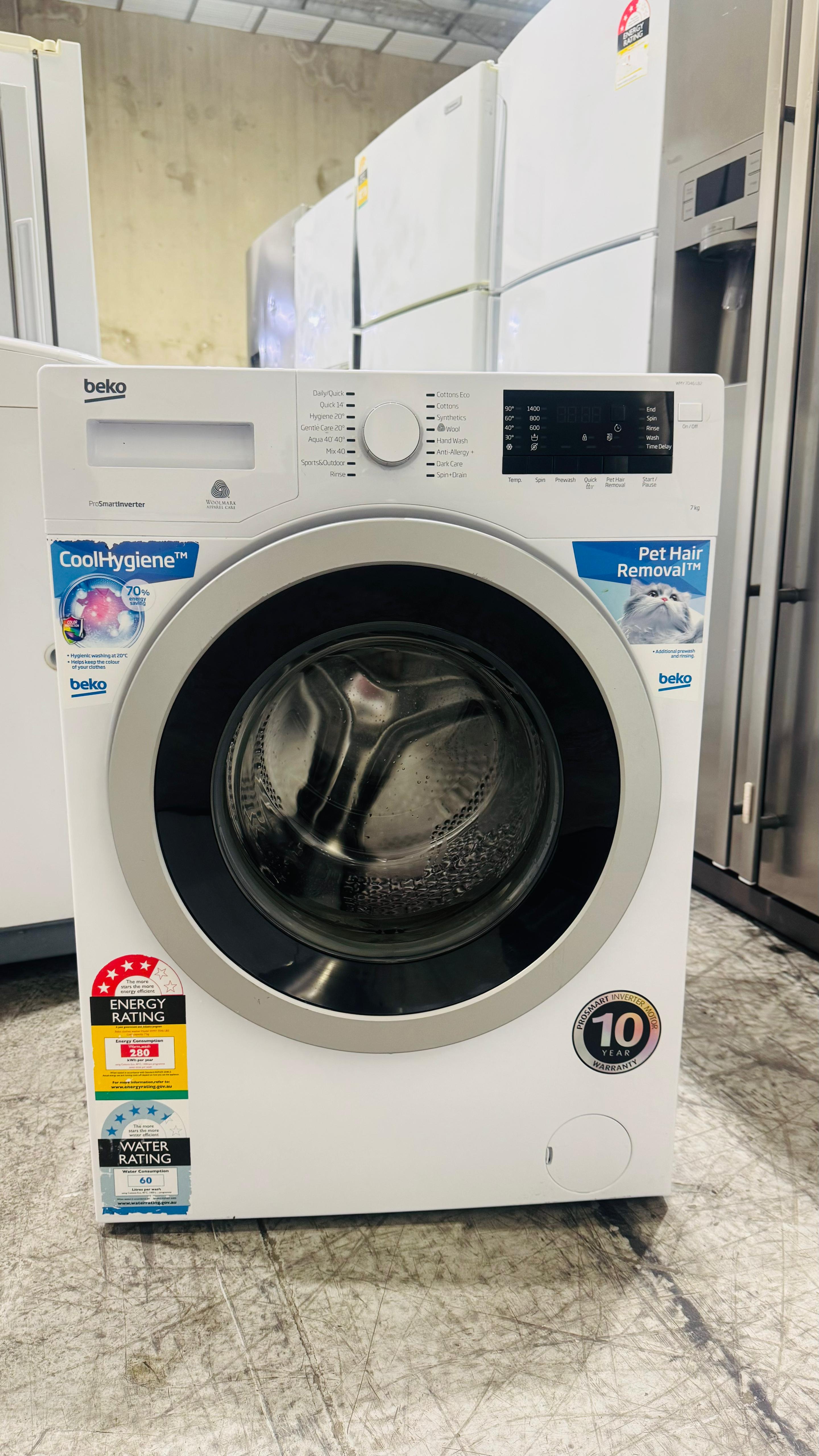 BEKO 7 KGS FRONT LOADER WASHING MACHINE