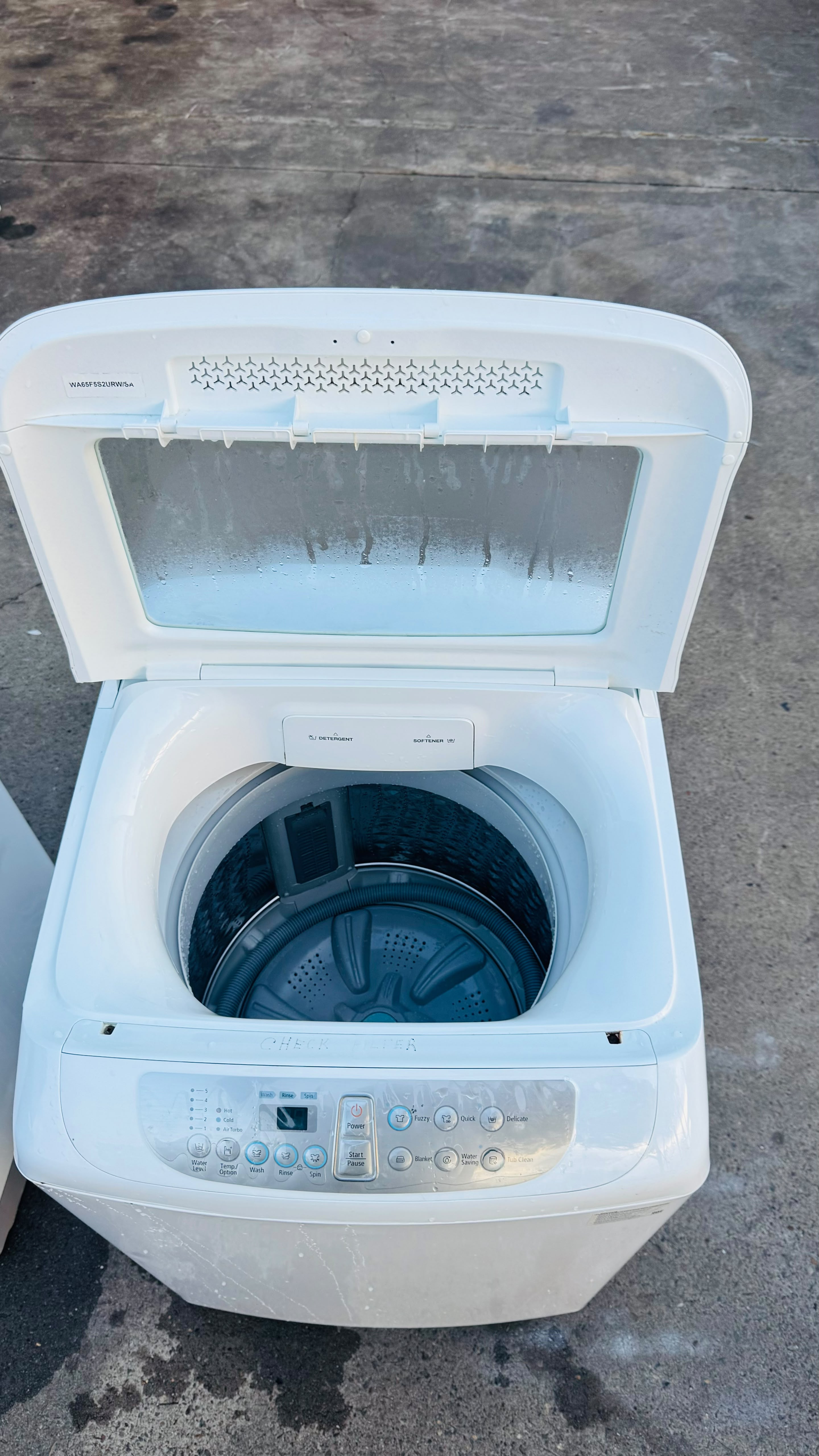 SAMSUNG 6.5KGS TOP LOADER WASHING MACHINE