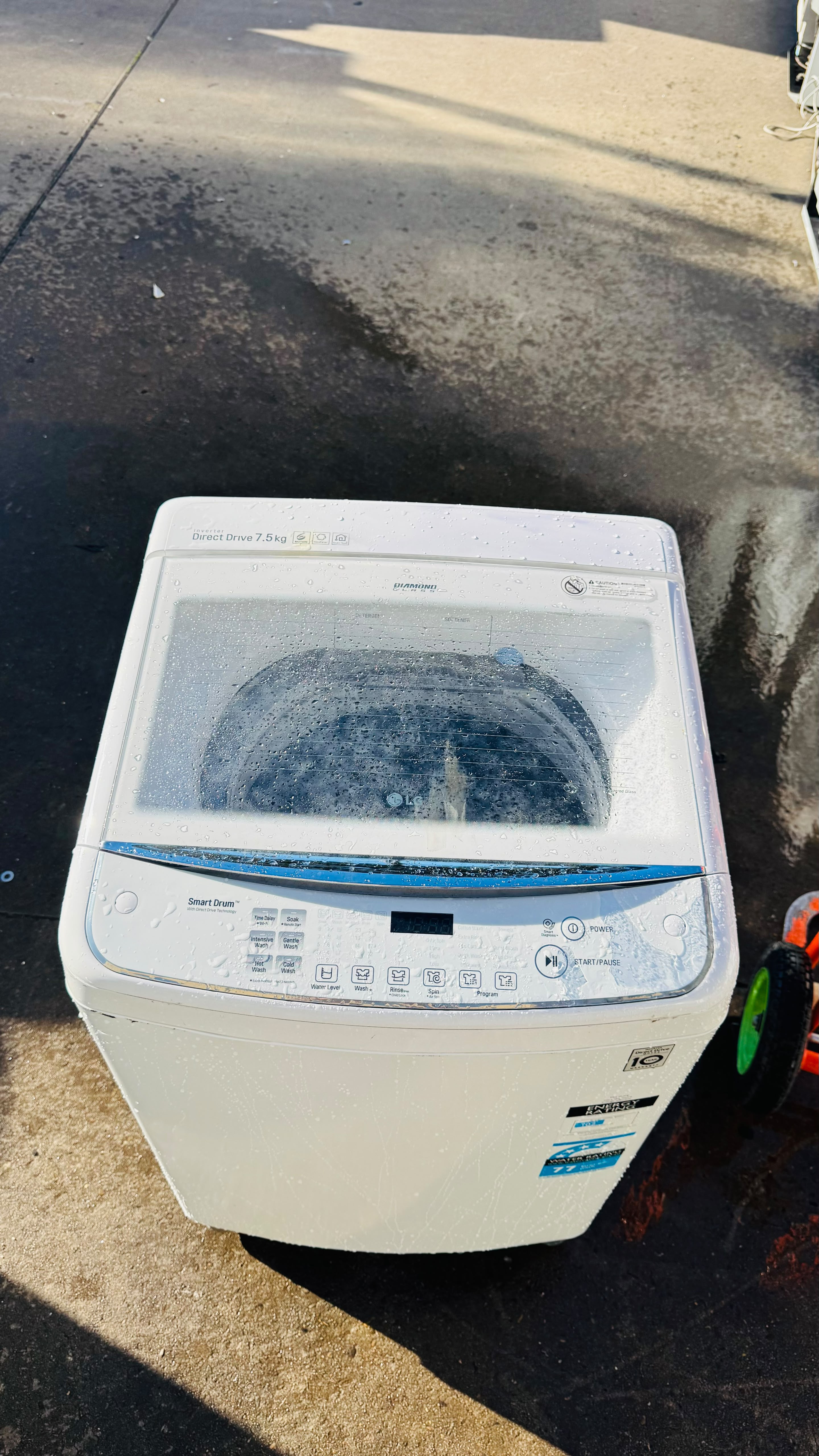 LG 7.5KGS TOP LOADER WASHING MACHINE
