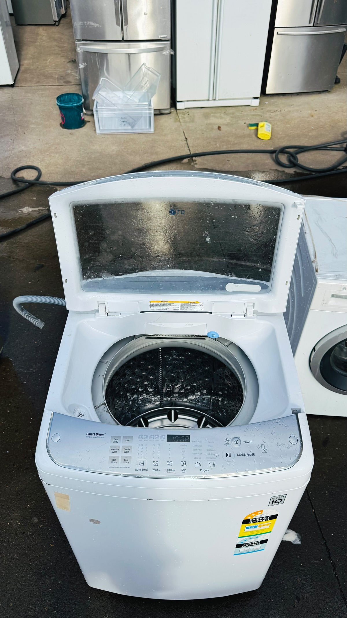LG 9.5KGS TOP LOADER WASHING MACHINE