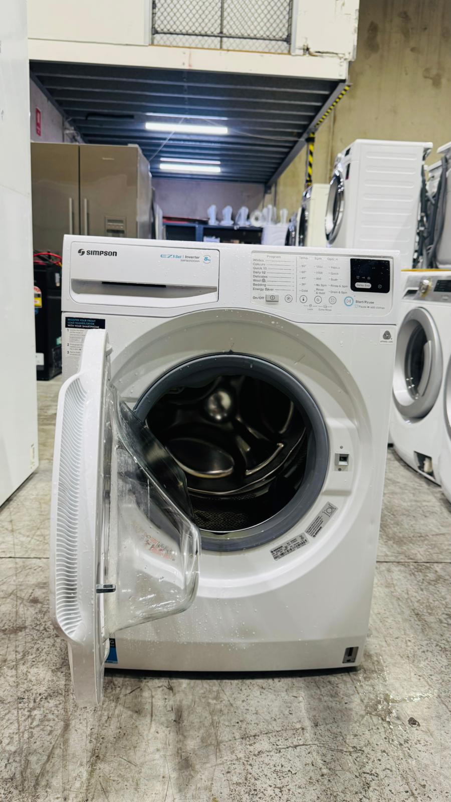 SAMSUNG 8 KGS FRONT LOADER WASHING MACHINE