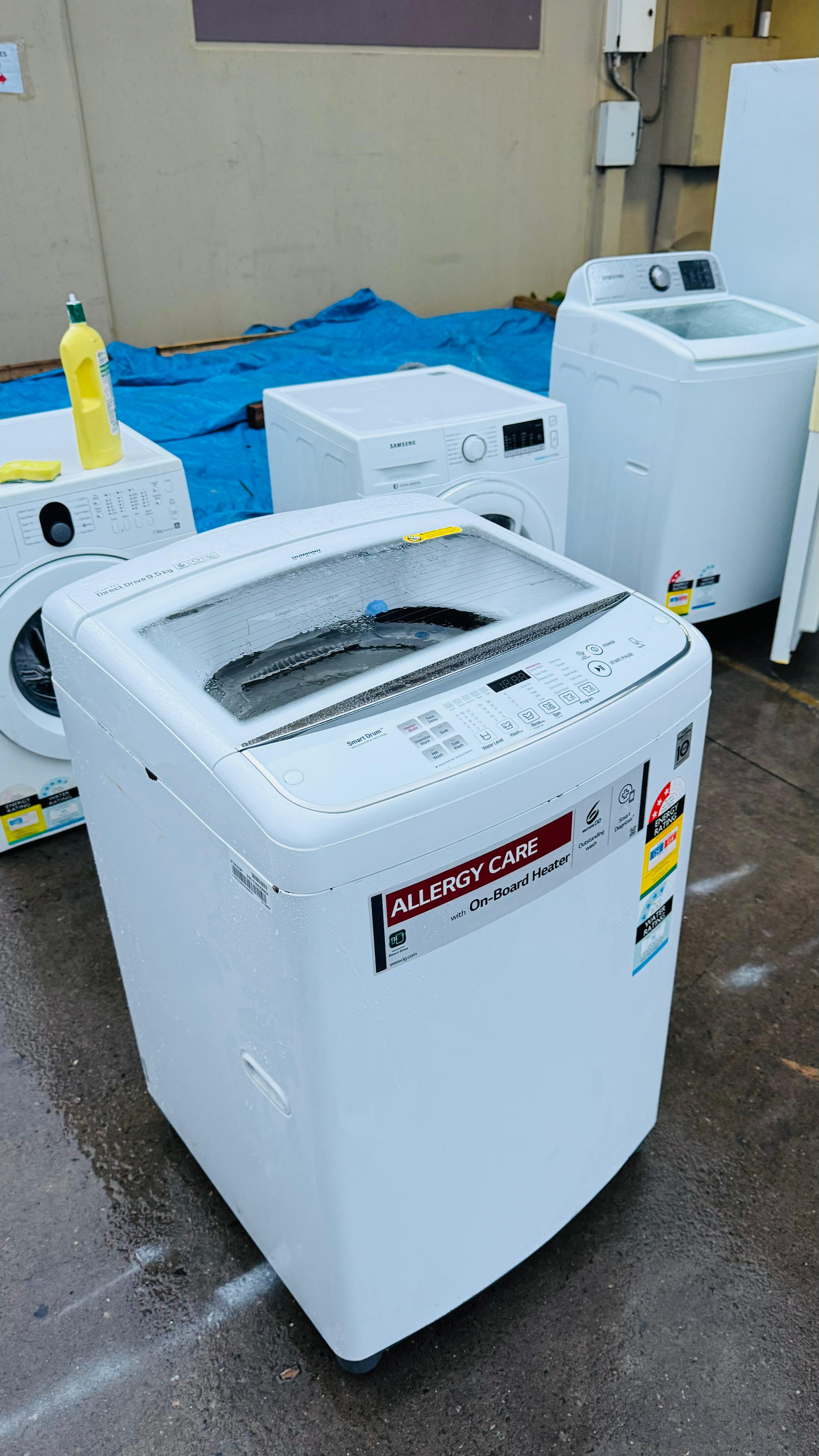 LG 9.5KGS TOP LOADER WASHING MACHINE