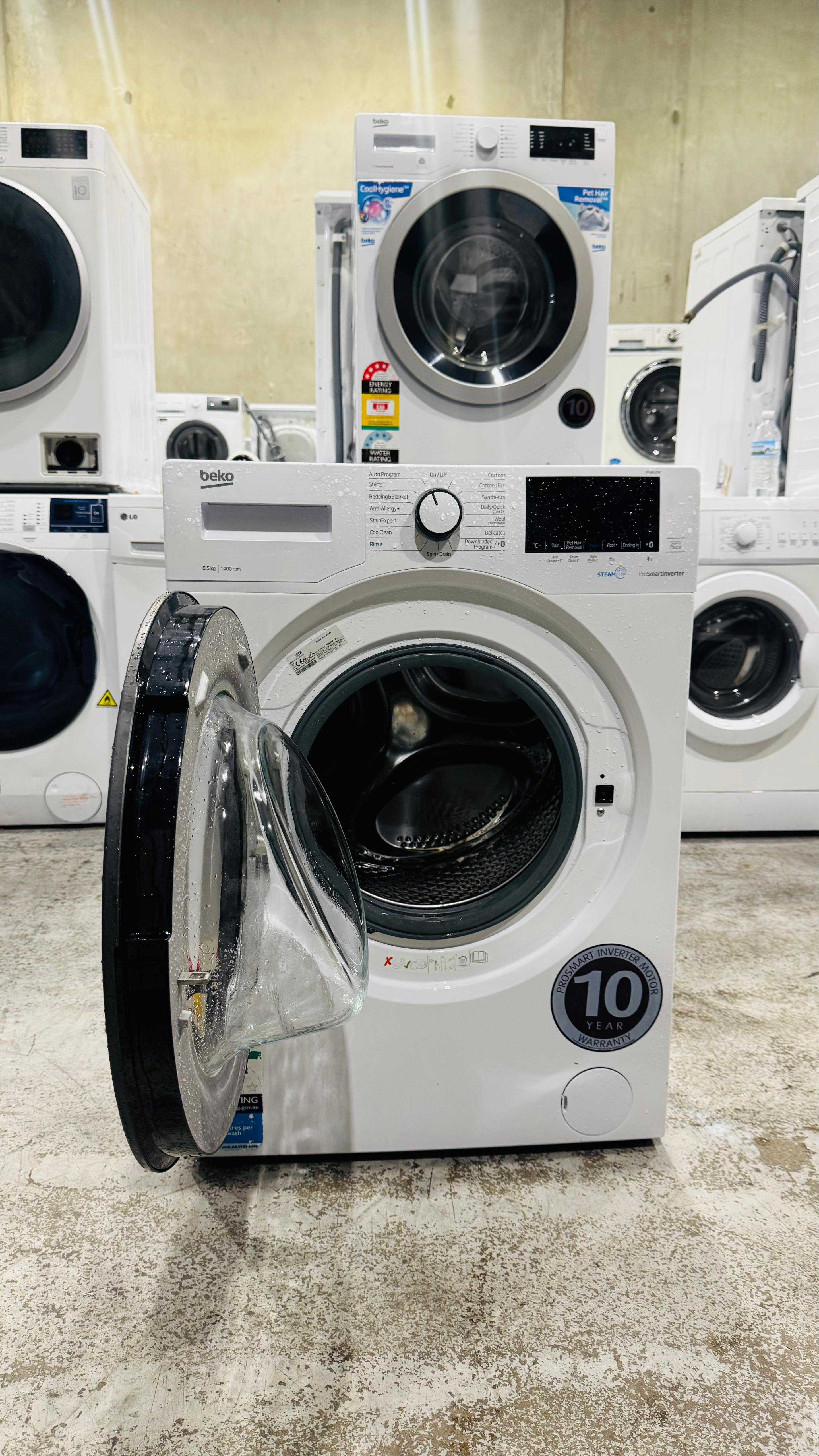 BEKO 8.5 KGS FRONT LOADER WASHING MACHINE