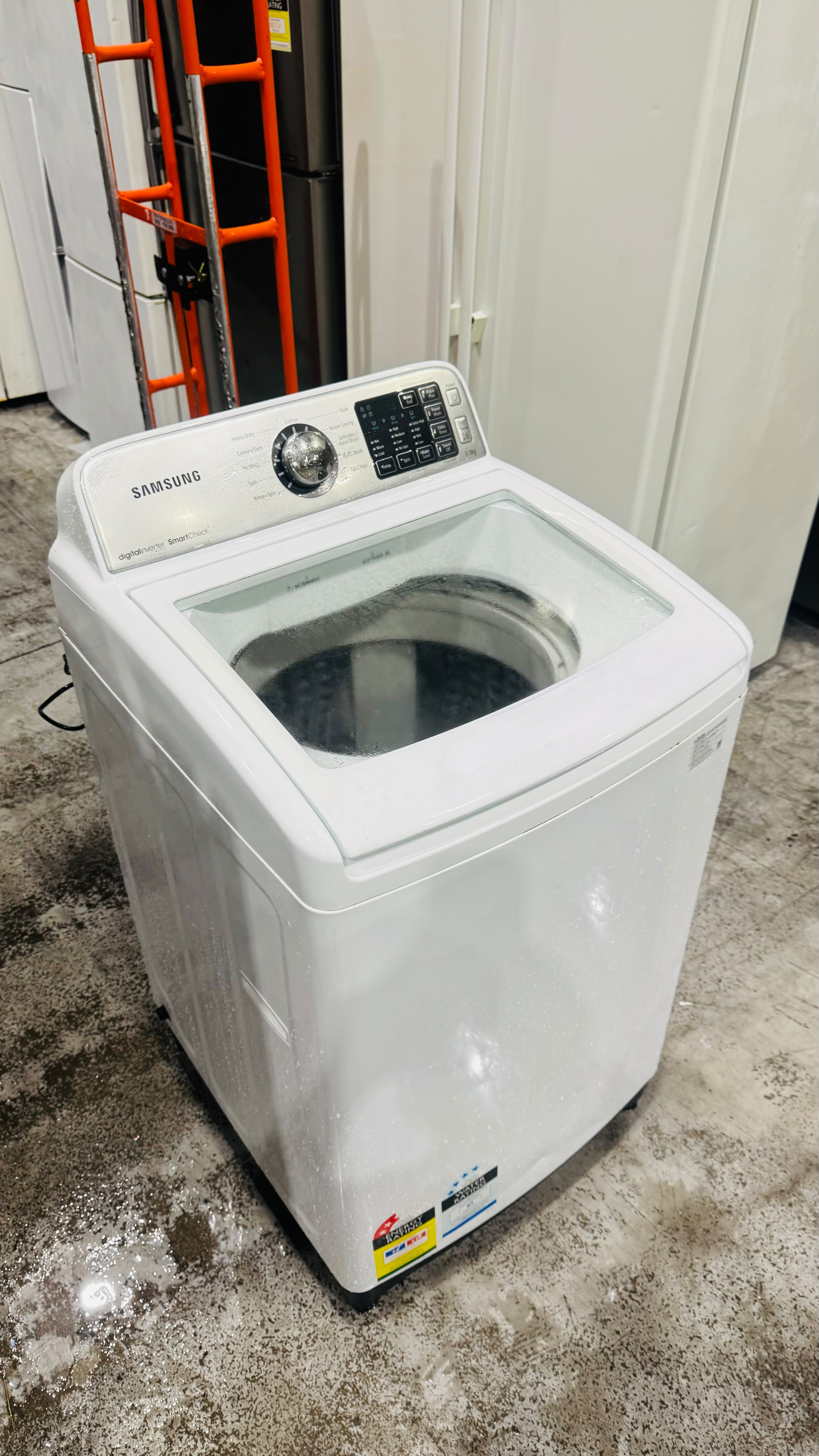 SAMSUNG 8KGS TOP LOADER WASHING MACHINE