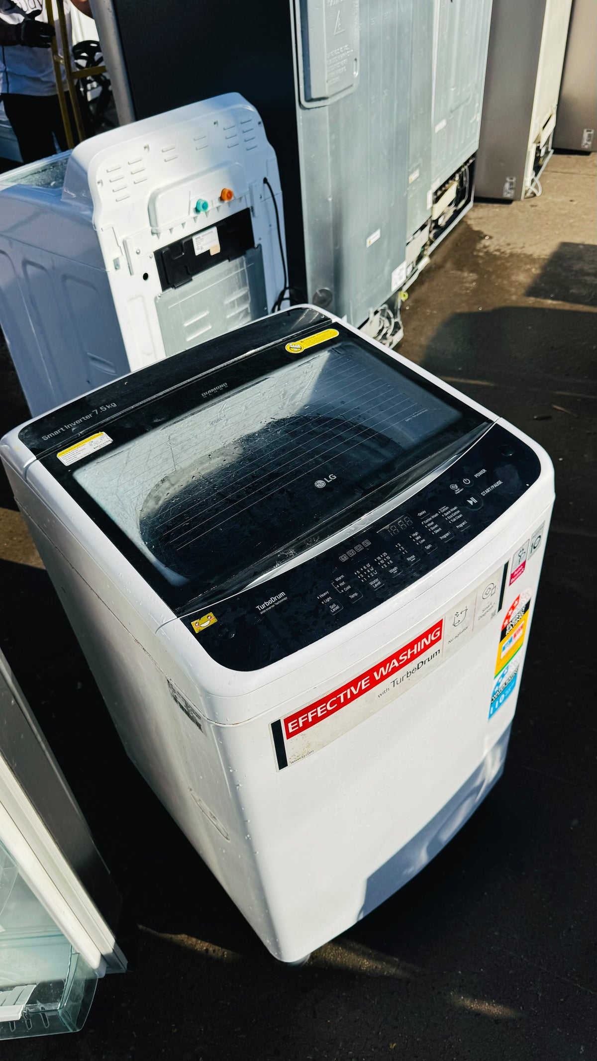 LG 7.5KGS TOP LOADER WASHING MACHINE