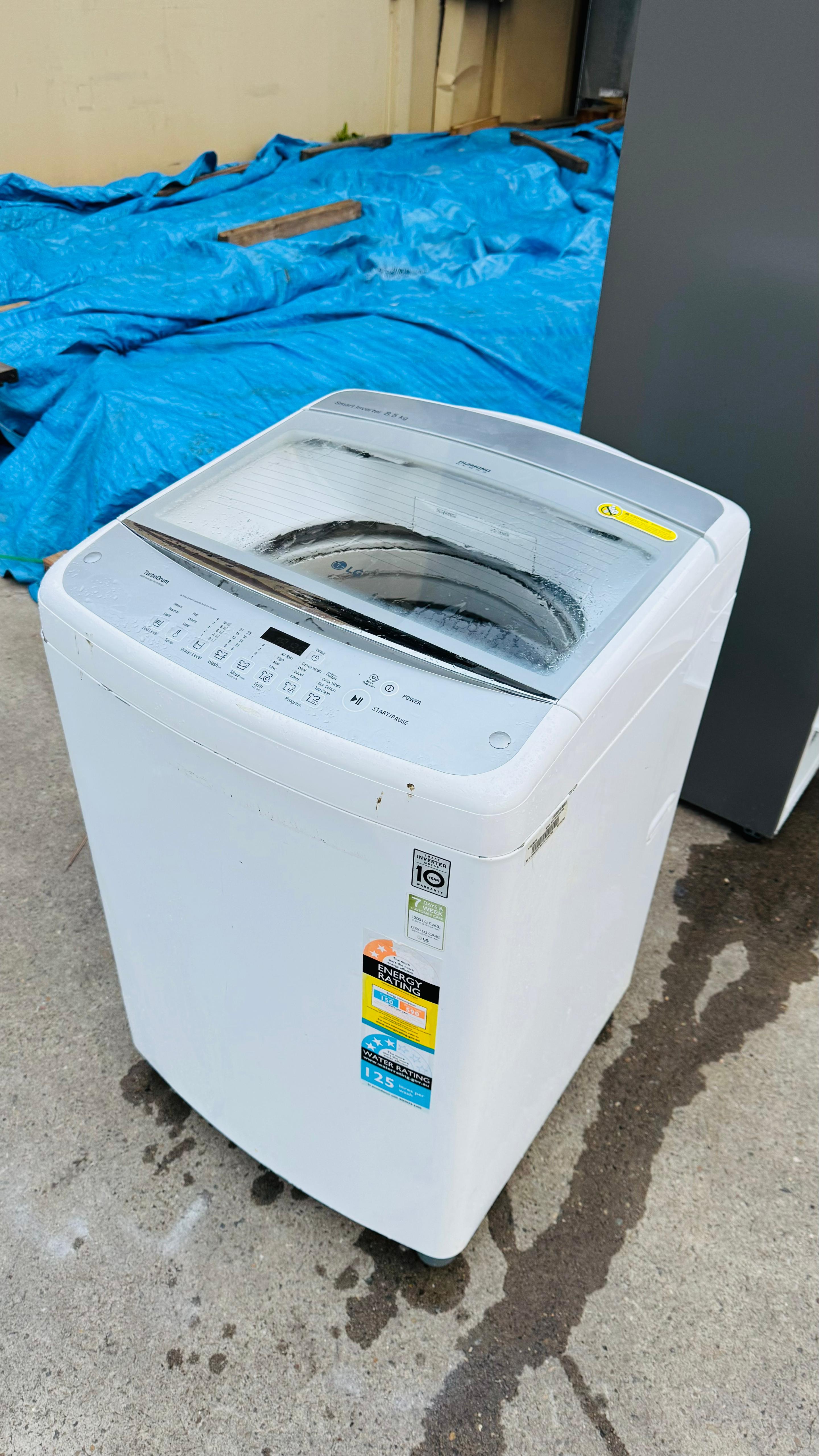 LG 8.5KGS TOP LOADER WASHING MACHINE