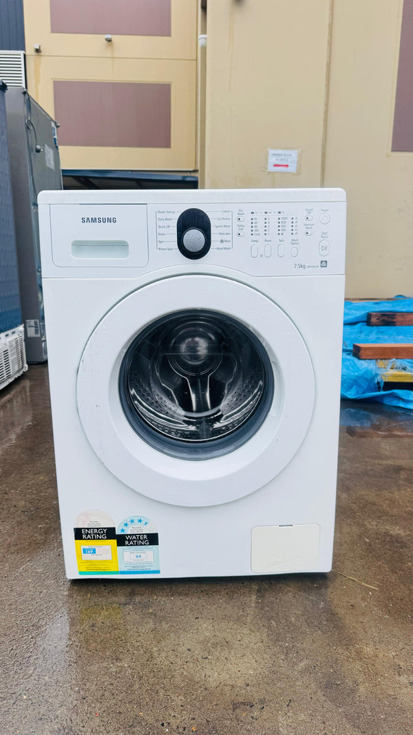 SAMSUNG 7.5KGS FRONT LOADER WASHING MACHINE