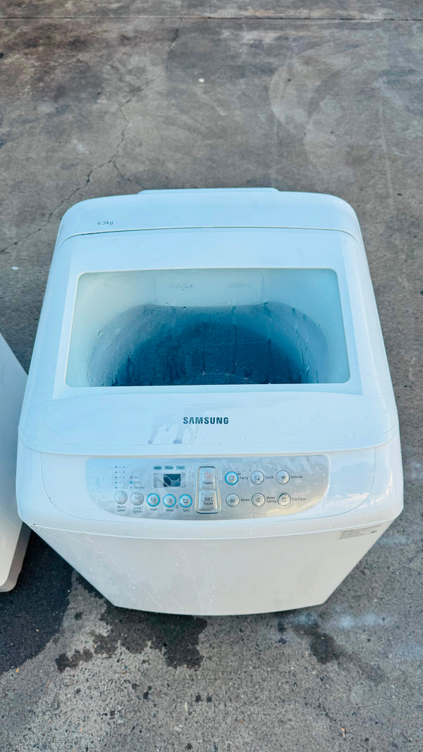 SAMSUNG 6.5KGS TOP LOADER WASHING MACHINE
