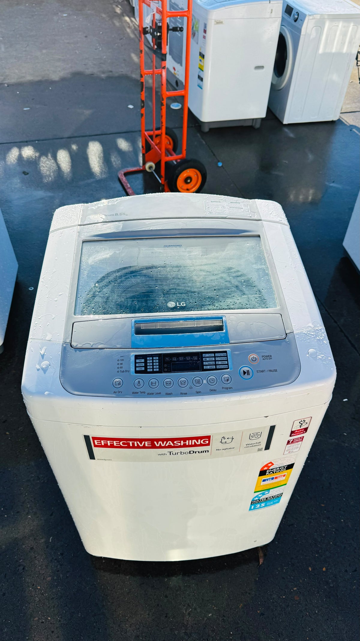 LG 8.5KGS TOP LOADER WASHING MACHINE