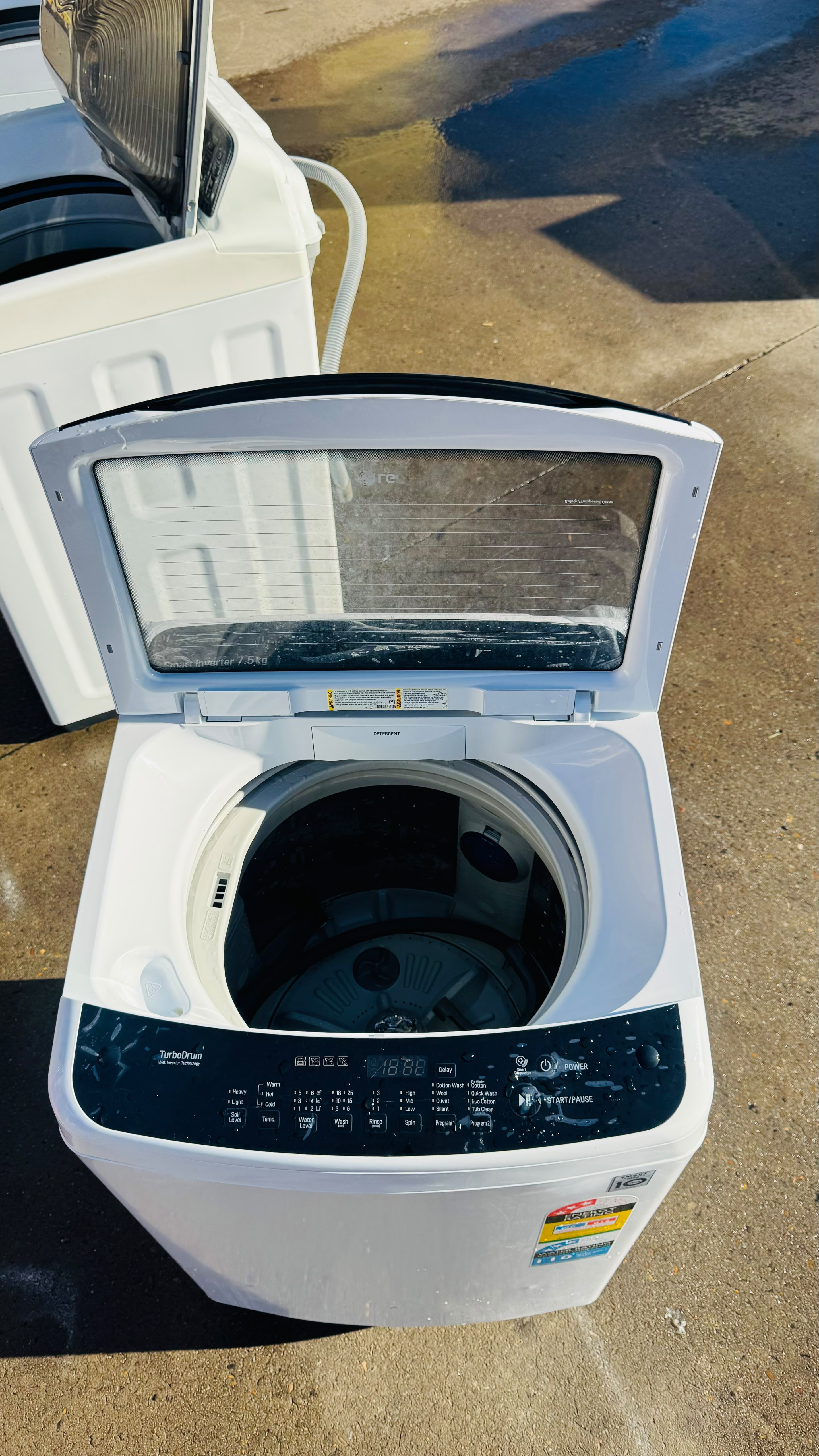 LG 7.5KGS TOP LOADER WASHING MACHINE