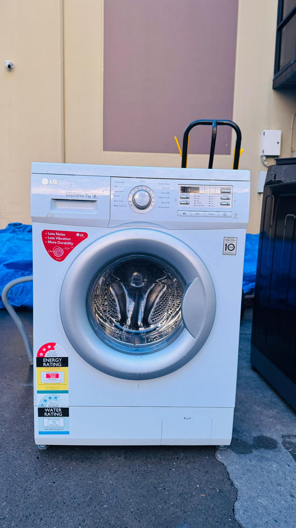 LG 7KGS FRONT LOADER WASHING MACHINE
