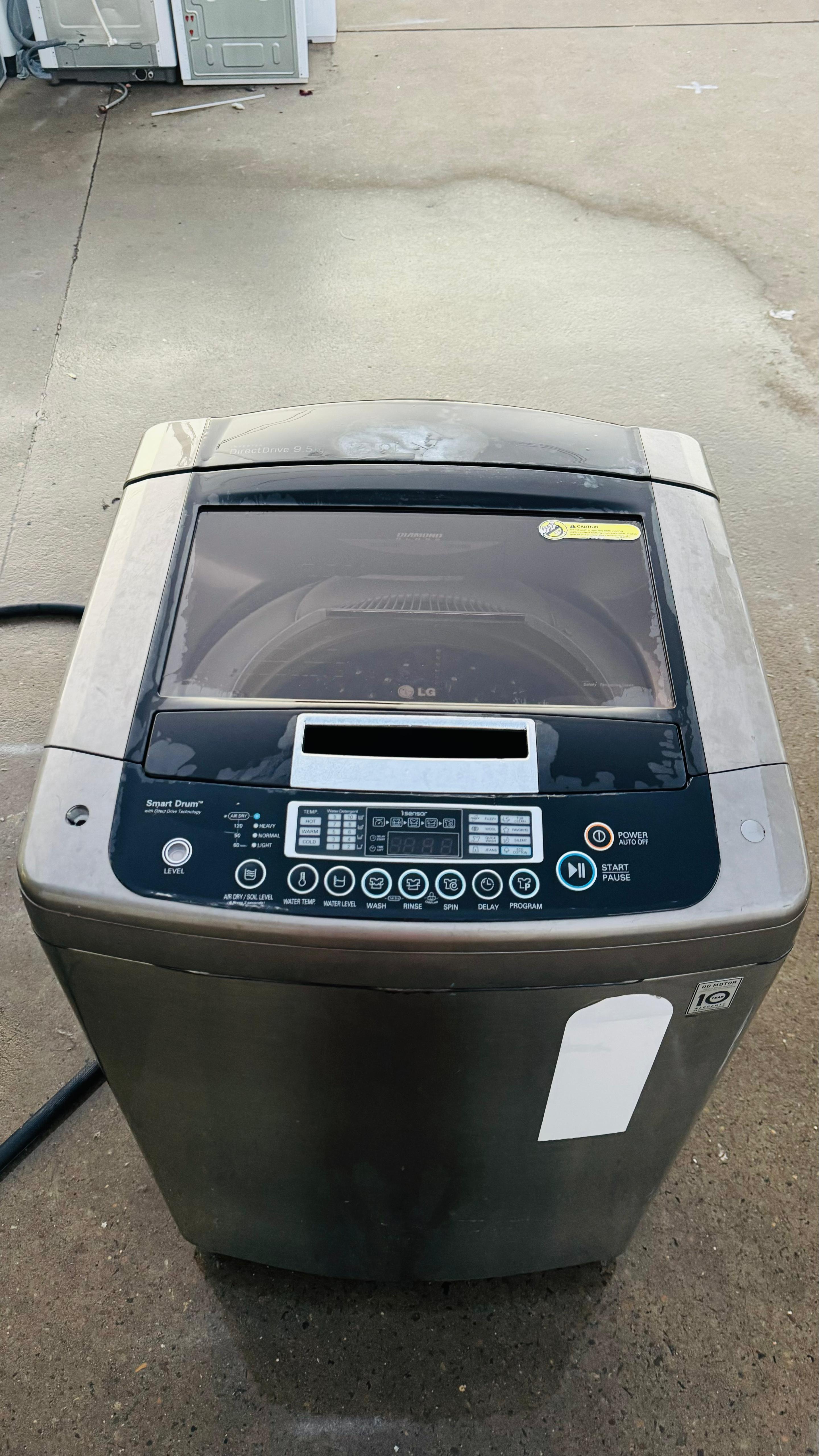 LG 9.5KGS TOP LOADER WASHING MACHINE