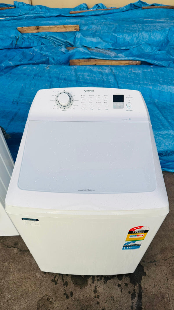 SIMPSON 9KGS TOP LOADER WASHING MACHINE